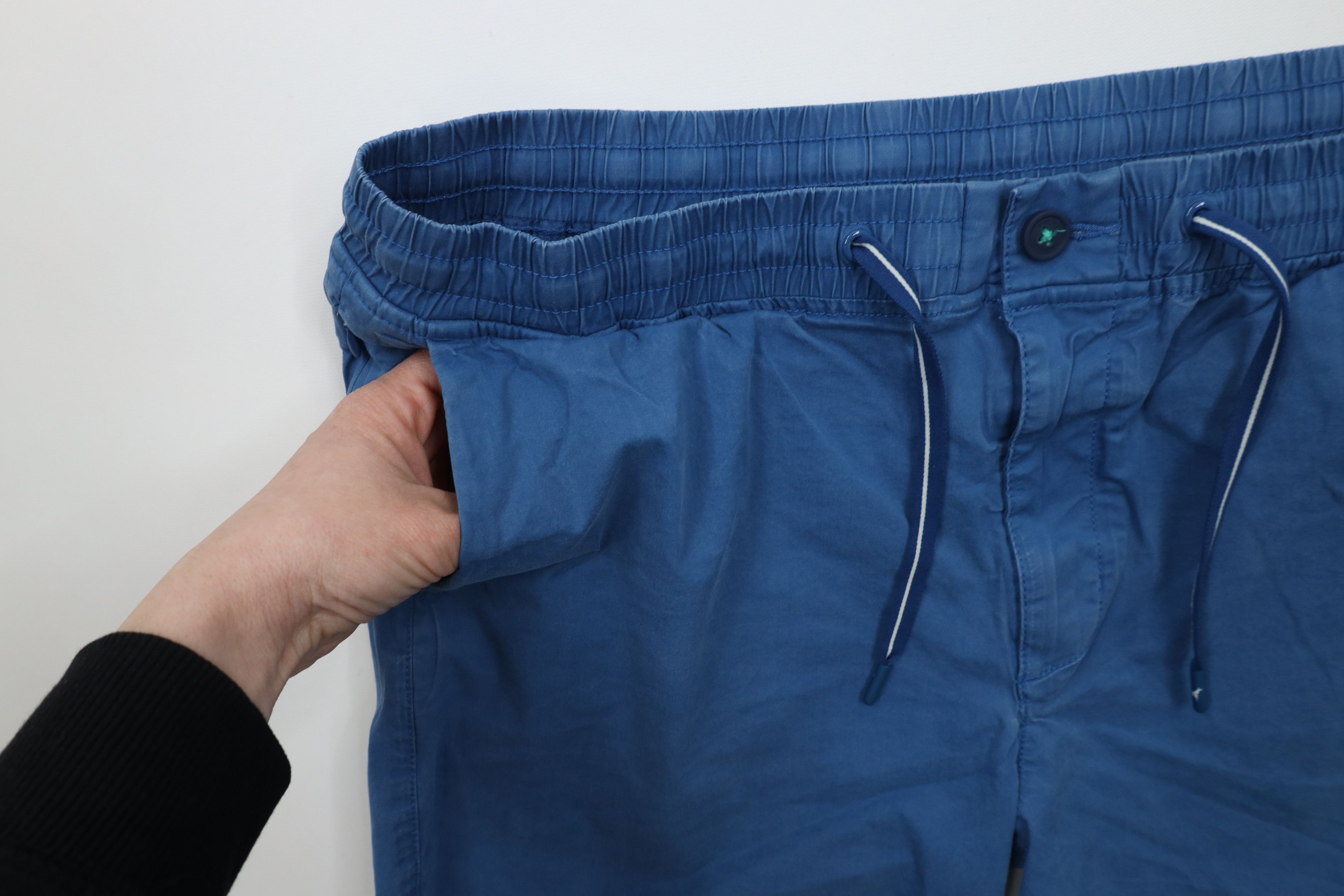Tommy Bahama × Vintage Vintage Y2K Tommy Bahama Marlin Logo Above Knee Shorts Blue Size US 36 / EU 52 - 8 Thumbnail