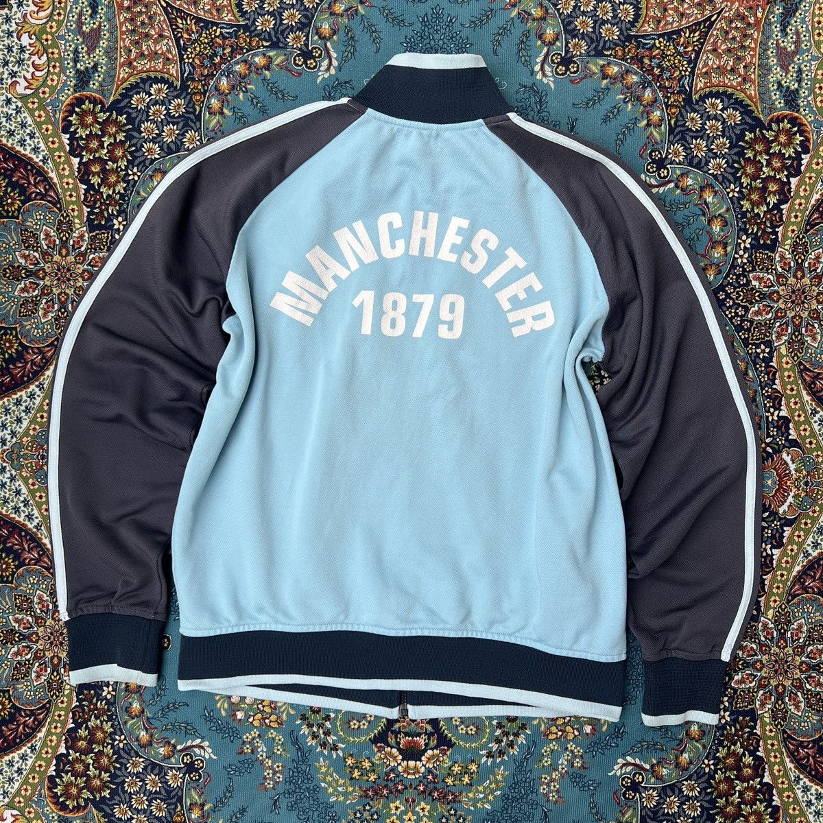 Vintage 90s oasis track jacket Size US L / EU 52-54 / 3 - 6 Thumbnail