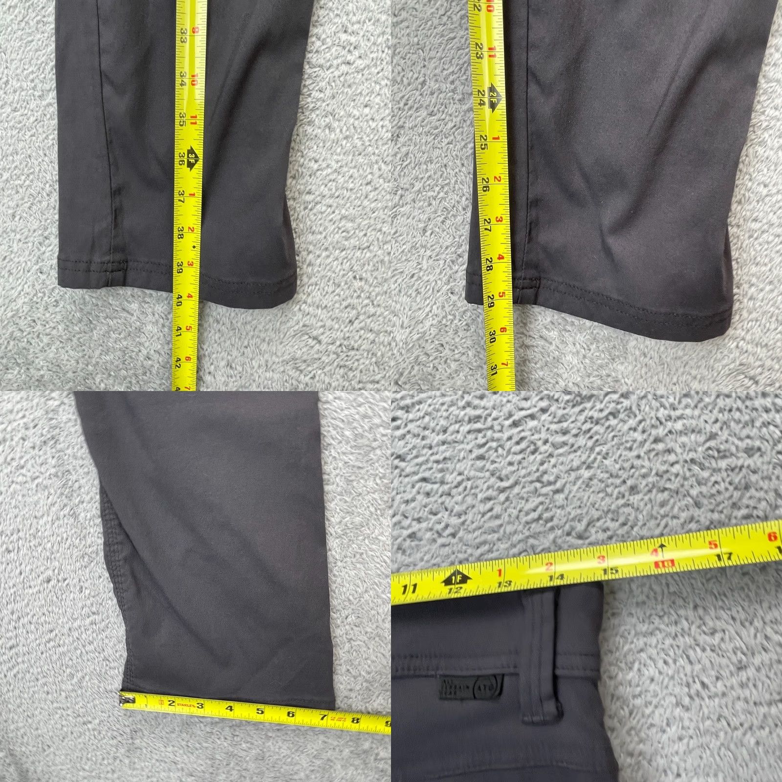 Wrangler VINTAGE Wrangler Pants Mens 30x30 Gray All Terrain Gear Straight Leg Relaxed Fit Stretch Size US 30 / EU 46 - 8 Thumbnail
