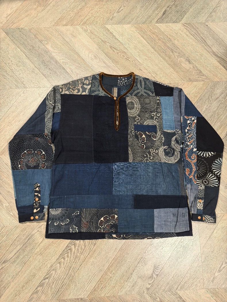 Visvim visvim 20AW ICT TUNIC P. O. KOFU Persimmon Dye Blue Dye Old Size US S / EU 44-46 / 1 - 1 Thumbnail