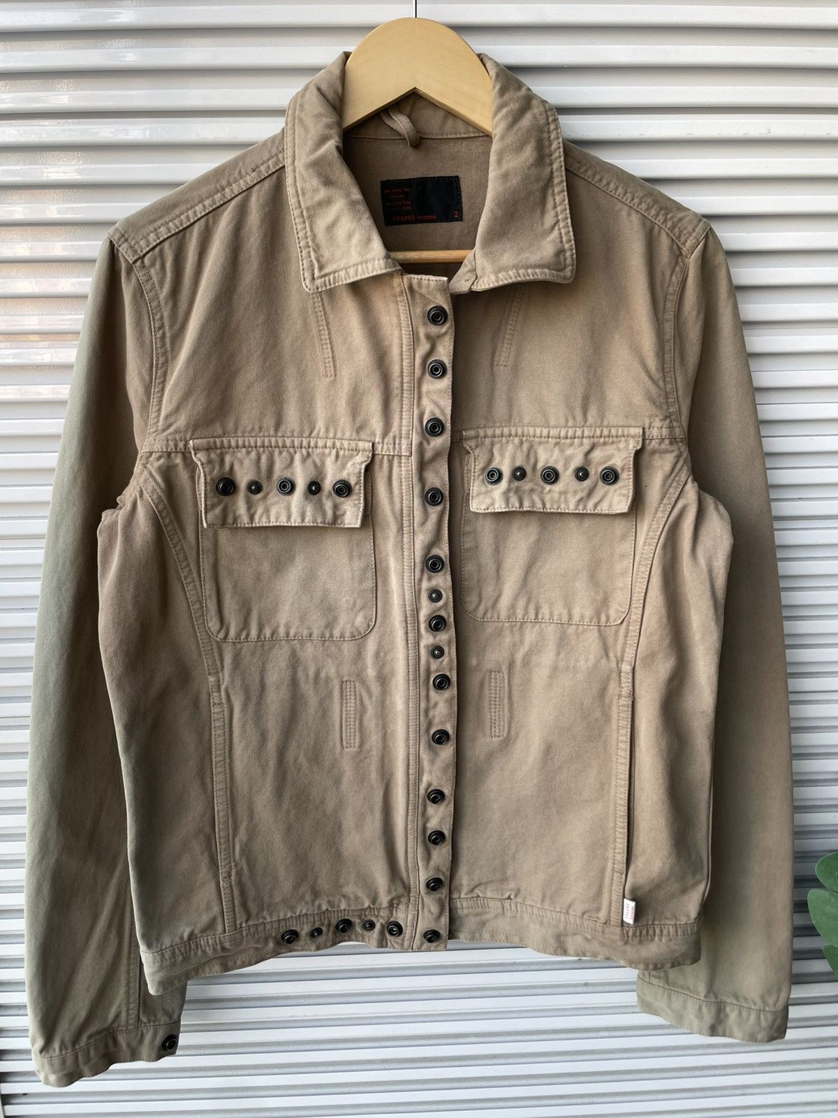 If Six Was Nine × Japanese Brand 291295 Homme Button Studed Denim Jackets Size US S / EU 44-46 / 1 - 4 Thumbnail