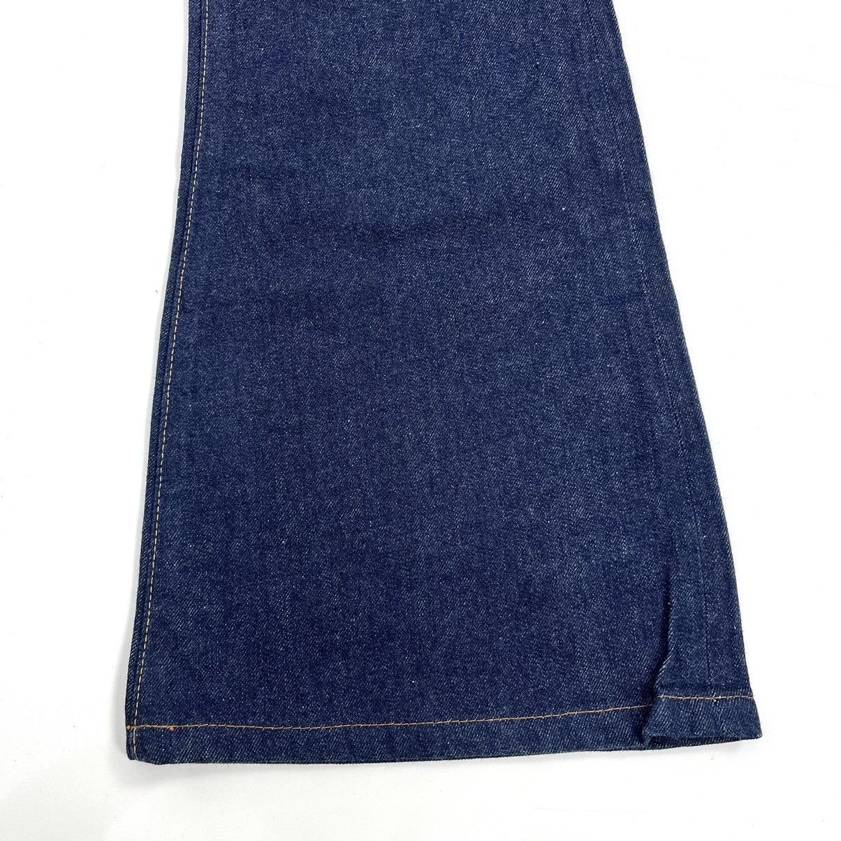 If Six Was Nine × Japanese Brand × Le Grande Bleu (L.G.B.) Crazy Bison Bell Button Bush Pants Bootcut Flared Jeans Size 33" - 6 Thumbnail