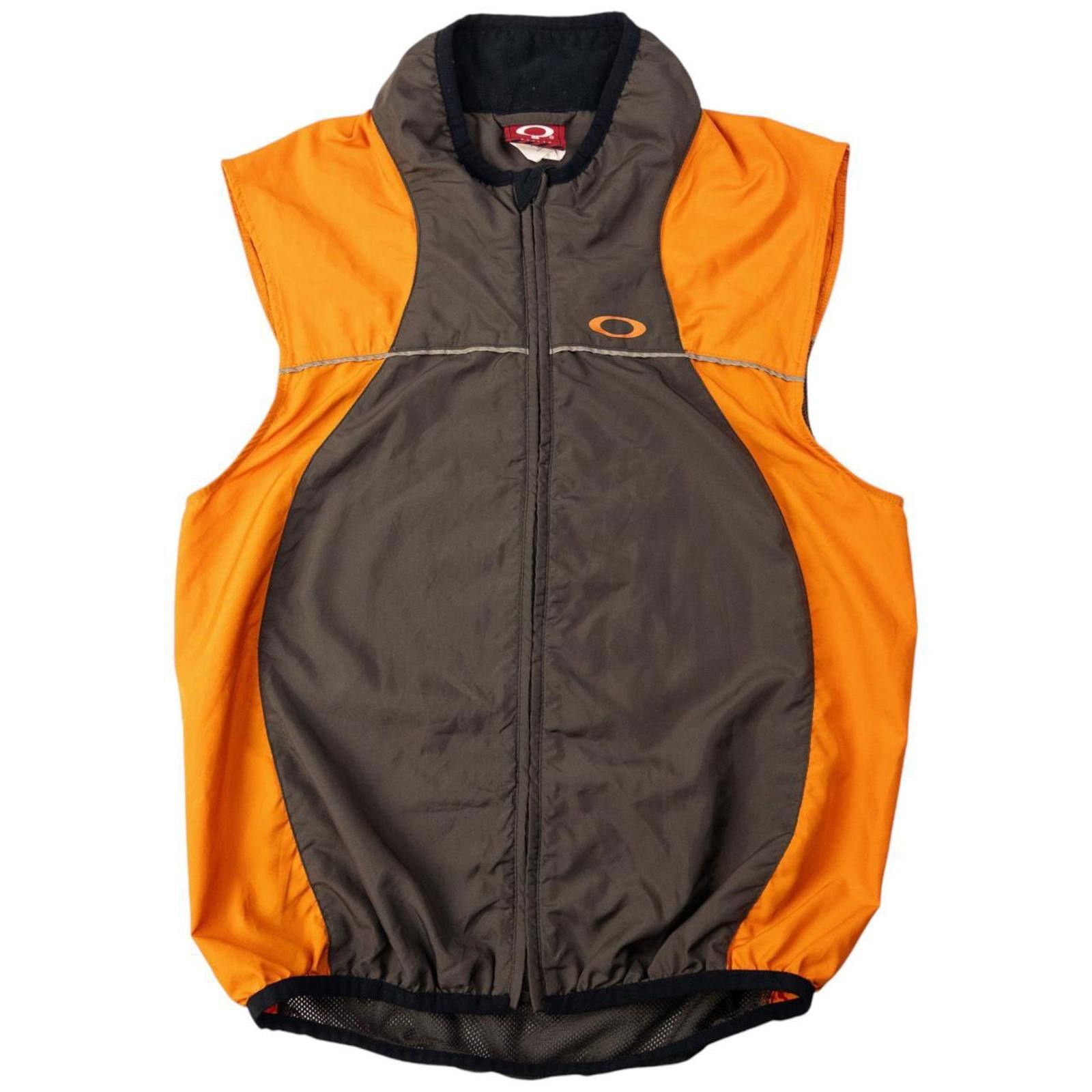 Vintage Oakley Lightweight Zip Up Gilet Size S