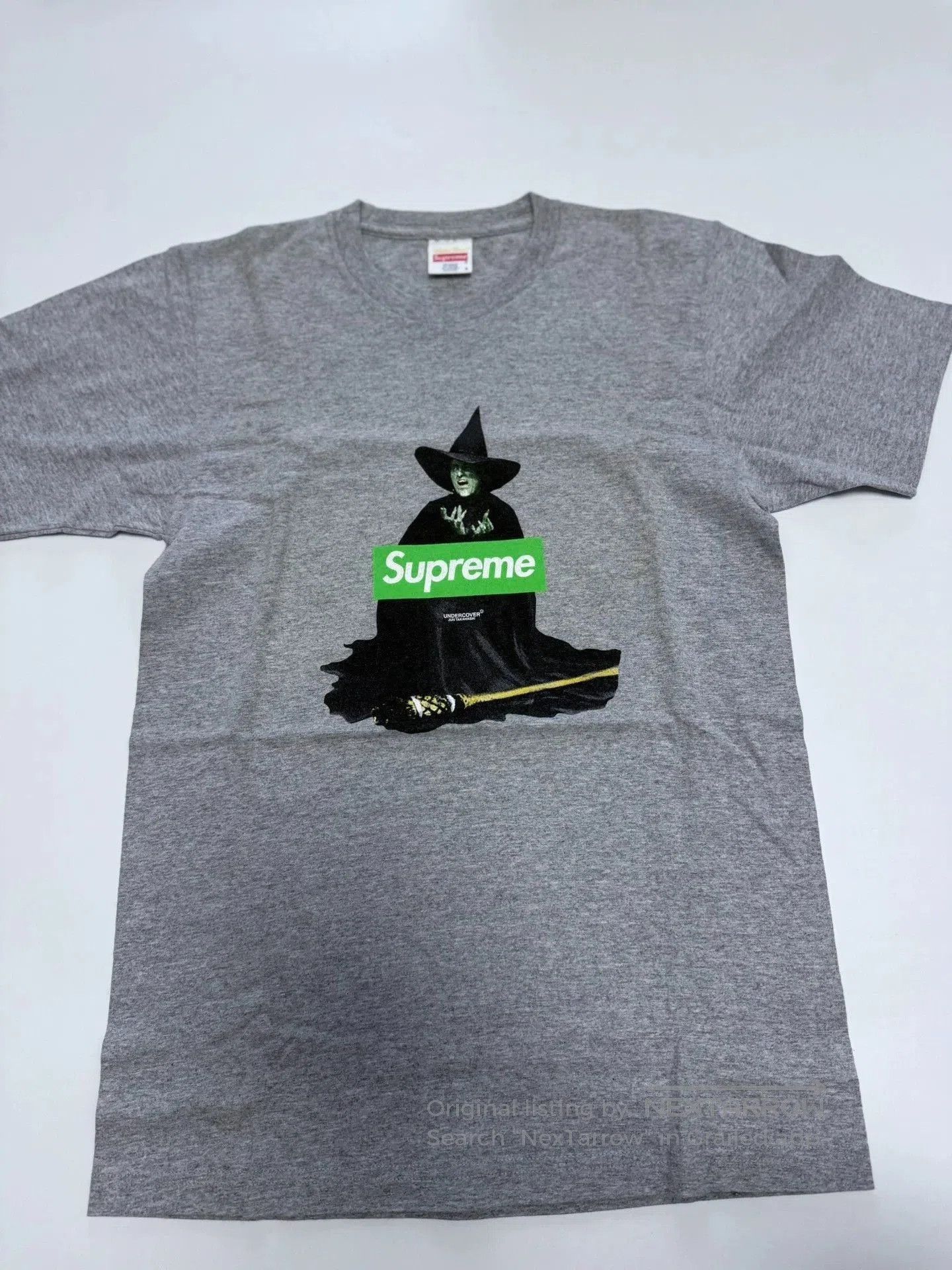Supreme Gray Witch Graphic Short Sleeve T. Size US S / EU 44-46 / 1 - 1 Thumbnail