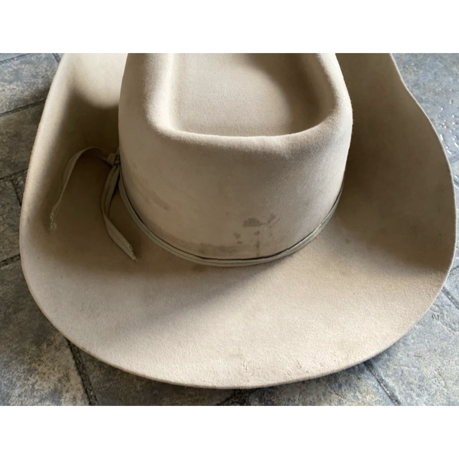Vintage Wild West Outfitters Beaver Cowboy hat Men Cowboy Beige Western Hat Size See Photos Size ONE SIZE - 5 Thumbnail