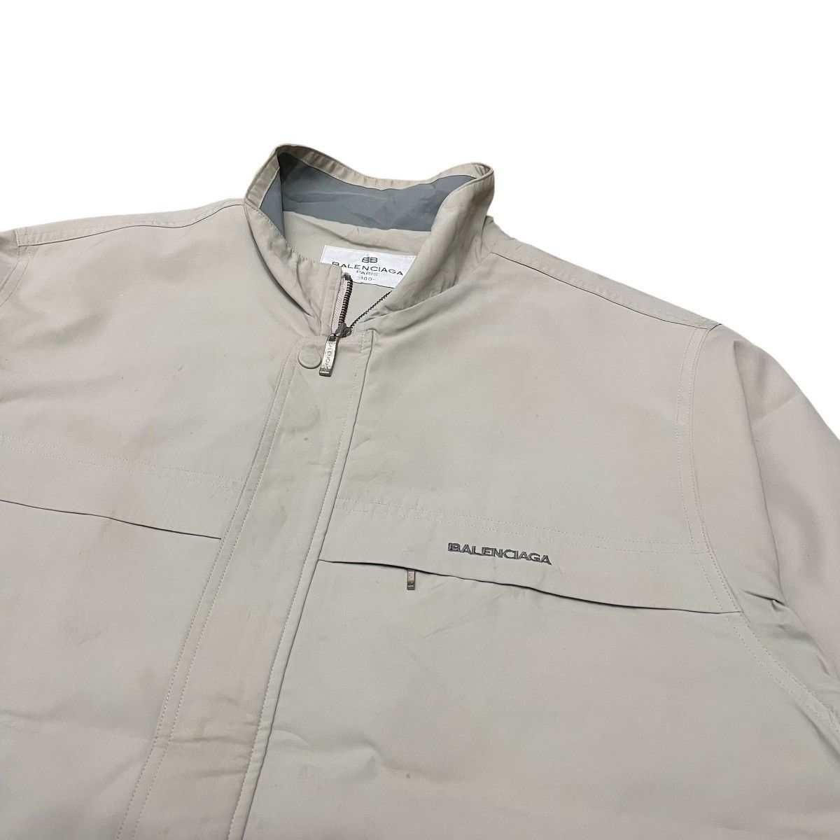 Balenciaga Vintage Balenciaga Big Logo Jacket Size US L / EU 52-54 / 3 - 2 Thumbnail