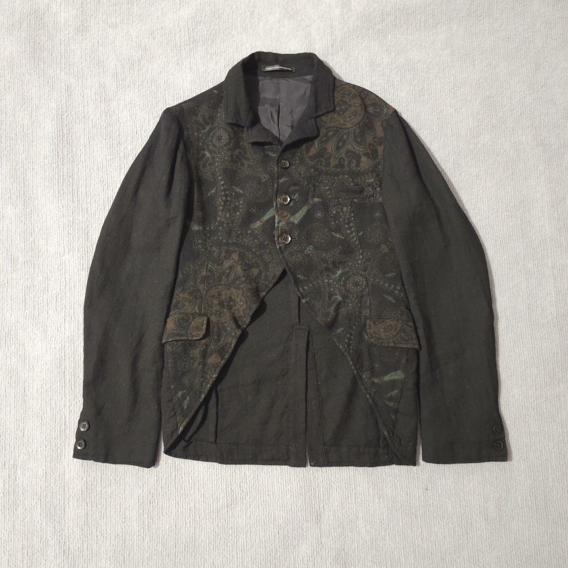 Yohji Yamamoto Yohji Yamamoto Y's Wool Tailcoat Blazer Size US M / EU 48-50 / 2 - 1 Thumbnail