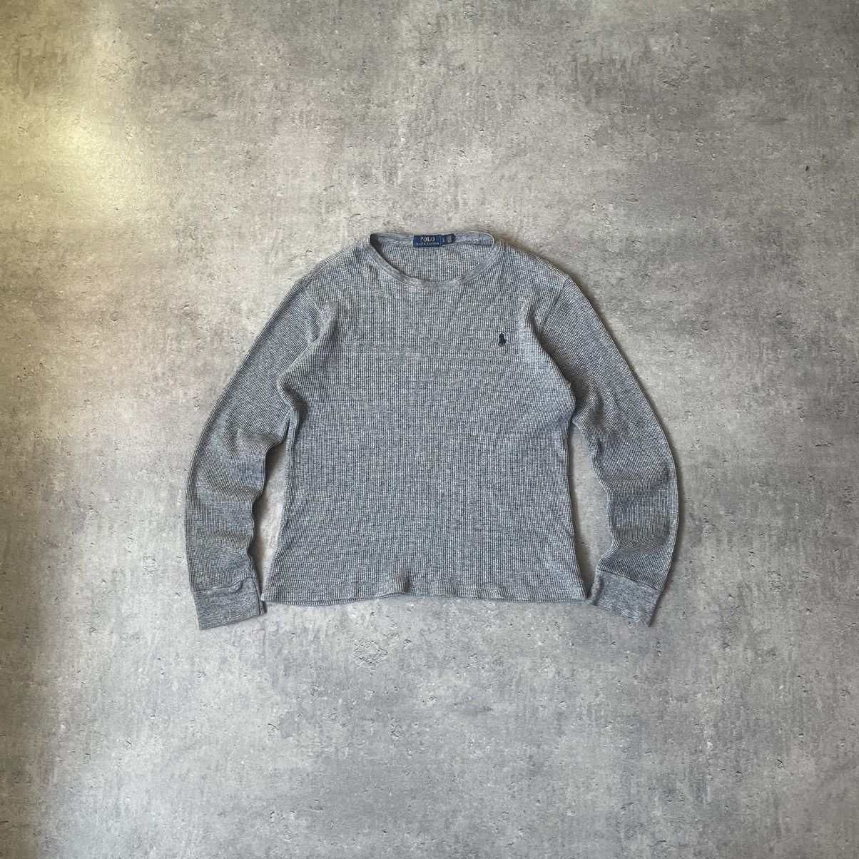 Polo Ralph Lauren New Collection Polo Ralph Lauren Knit Wafle Sweatshirt Size US L / EU 52-54 / 3 - 1 Thumbnail