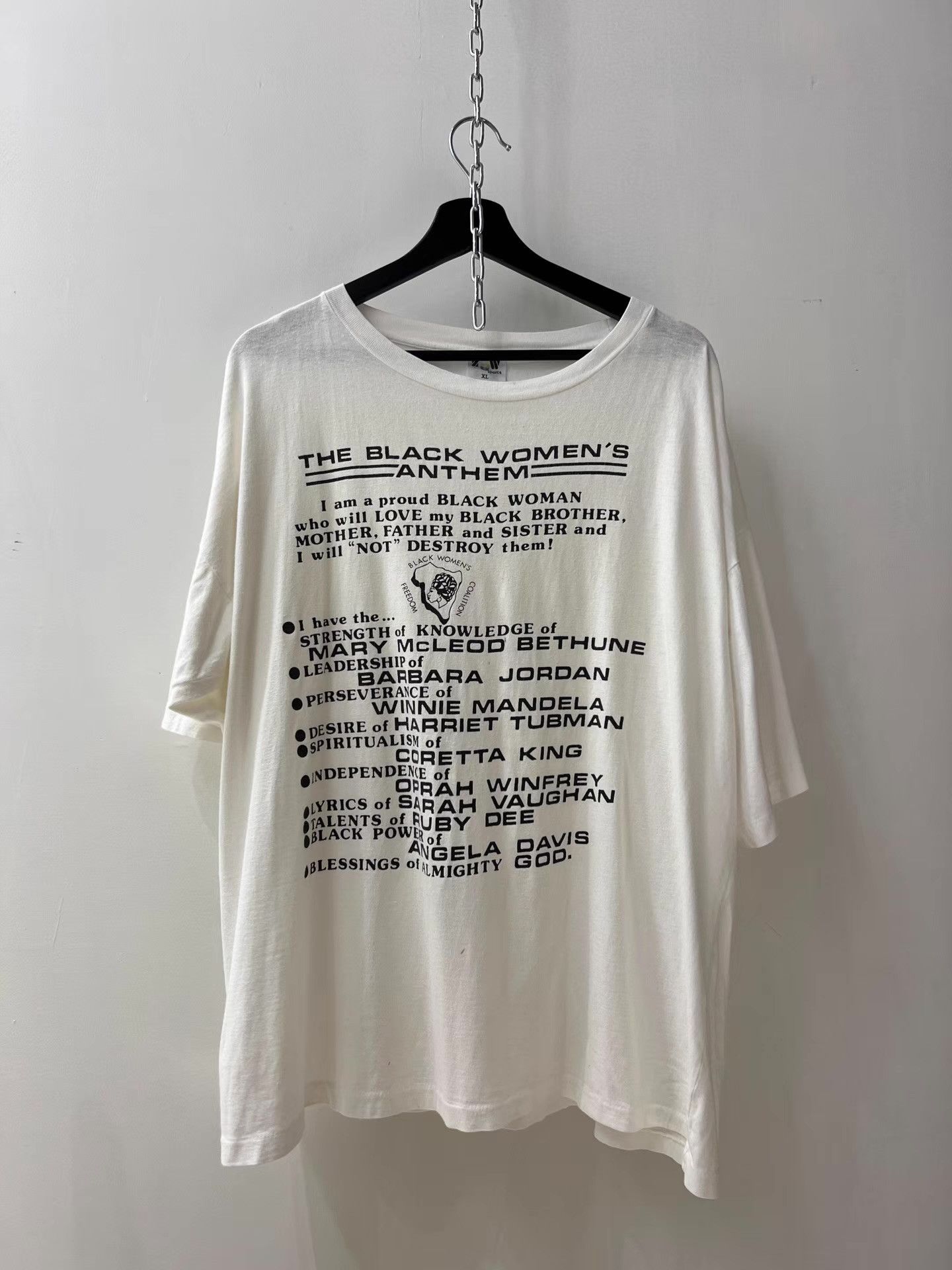 Balenciaga Vintage Slogan Short Sleeve T‑shirt Q13 Size US XL / EU 56 / 4 - 9 Thumbnail