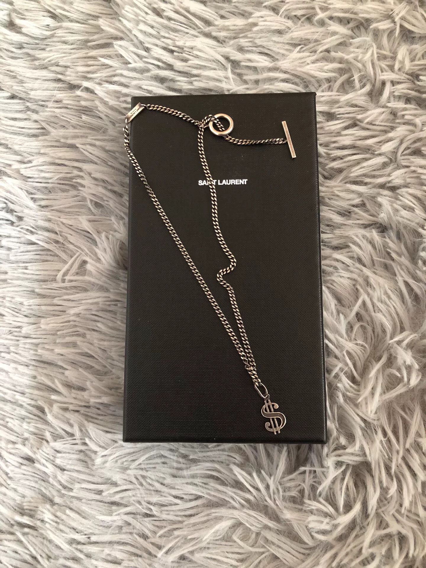 Saint Laurent Paris Saint Laurent 16SS Music Note Necklace Size ONE SIZE - 1 Thumbnail