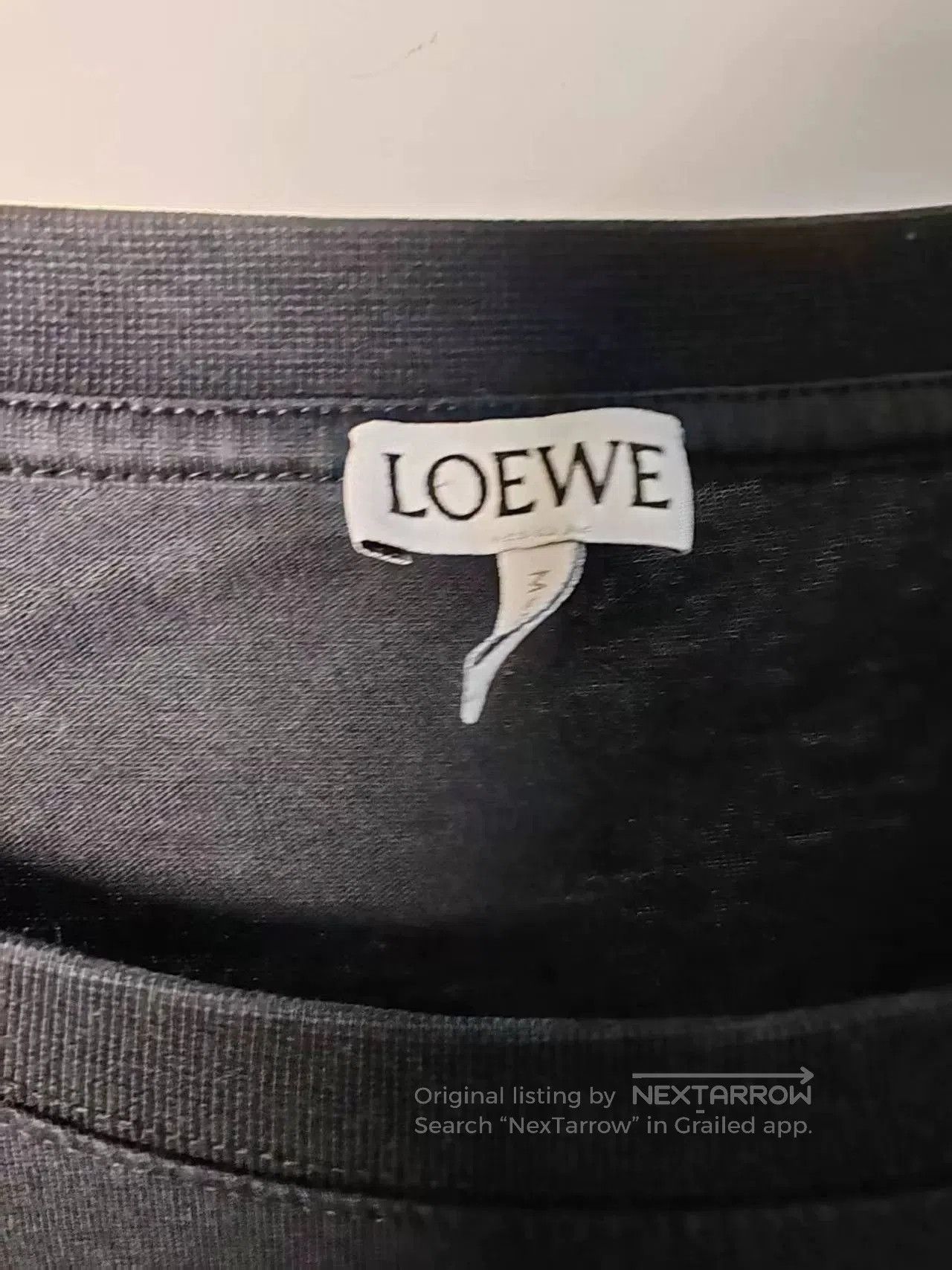 Loewe Loewe Embroidered Logo Short Sleeve Shirt. Size US M / EU 48-50 / 2 - 3 Thumbnail