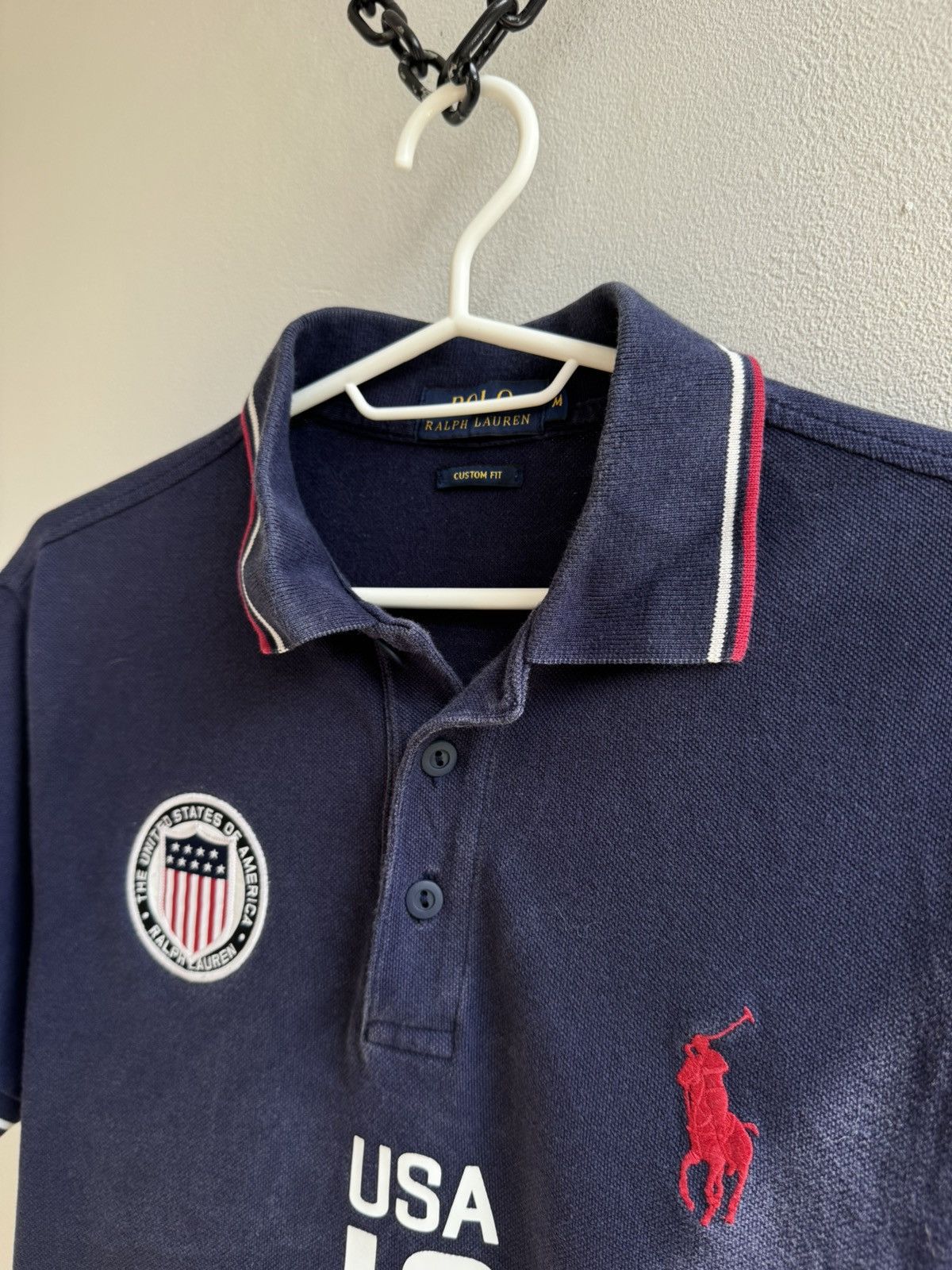 Polo Ralph Lauren Polo Ralph Lauren Big Pony USA Rugby Shirt #16 Chief Keef Size US M / EU 48-50 / 2 - 7 Thumbnail
