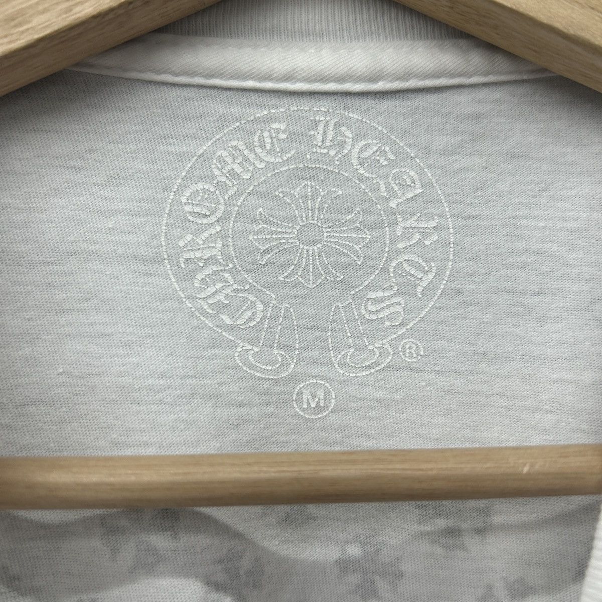 Chrome Hearts Chrome Heart Flooded Tee Sz M Size US M / EU 48-50 / 2 - 3 Thumbnail