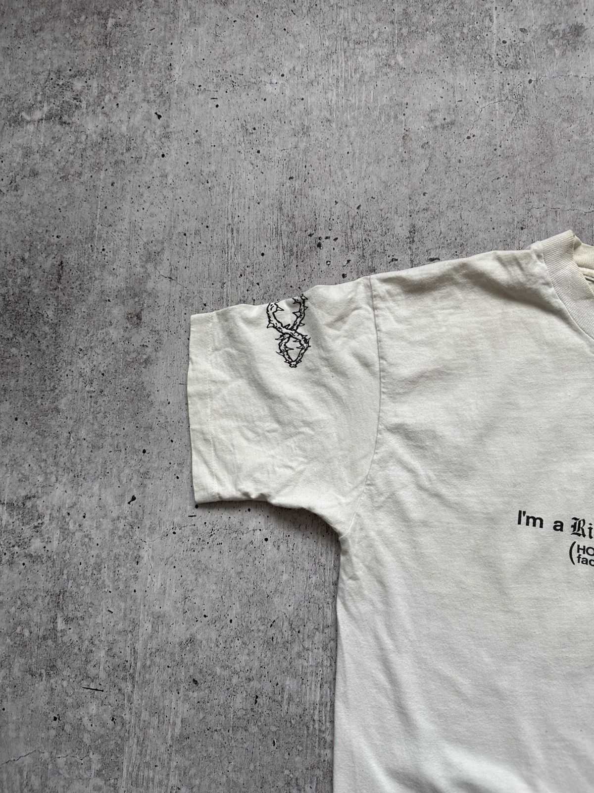 Vintage Very Rare Rick Thorne BMX Brigade Superstar Distressed Tee Size US M / EU 48-50 / 2 - 4 Thumbnail