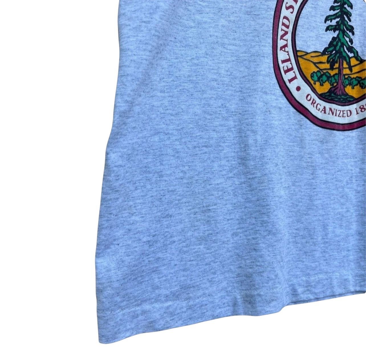 Vintage Vintage 90s Stanford University Collage Tee Made In Usa Size US XL / EU 56 / 4 - 7 Thumbnail