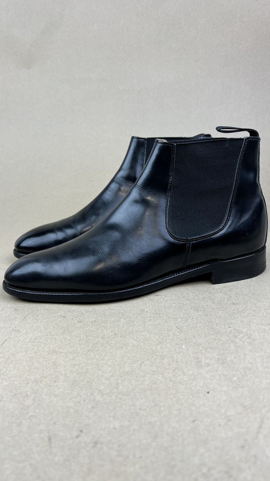 Alfred Sargent Alfred Sargent x Shiptov Boots Leather Chelsea Shoes Black Size US 10 / EU 43 - 3 Thumbnail