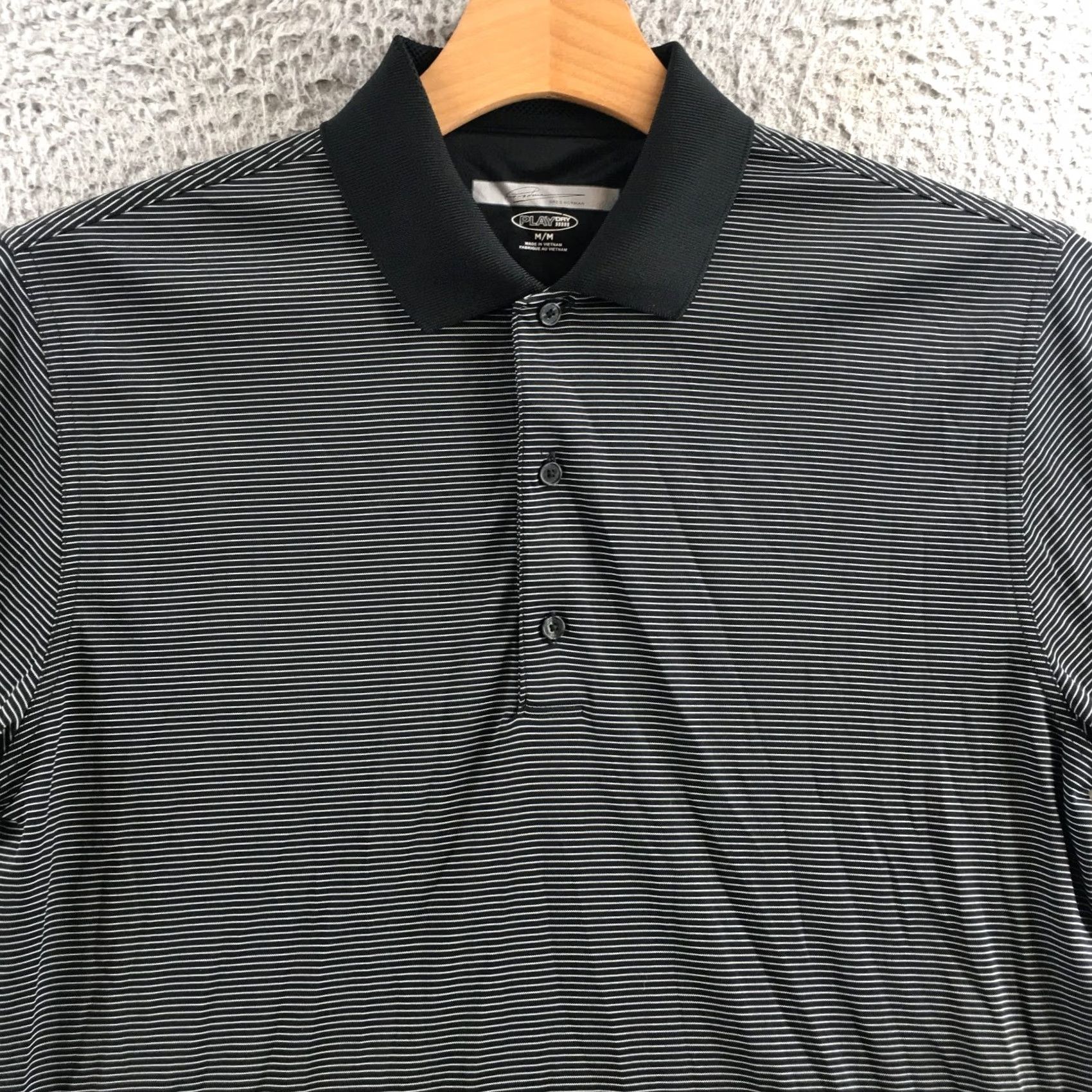 Vintage Greg Norman Shirts Mens Polo Black Short Sleeve Size US M / EU 48-50 / 2 - 2 Thumbnail