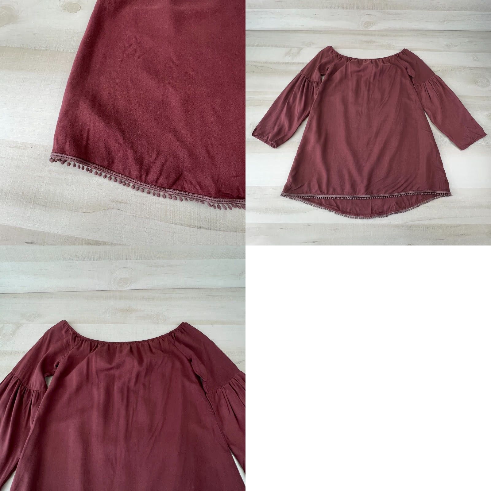 Vintage Tobi Womens Top XS Rose Pink Blouse Tunic Size XS / US 0-2 / IT 36-38 - 8 Thumbnail