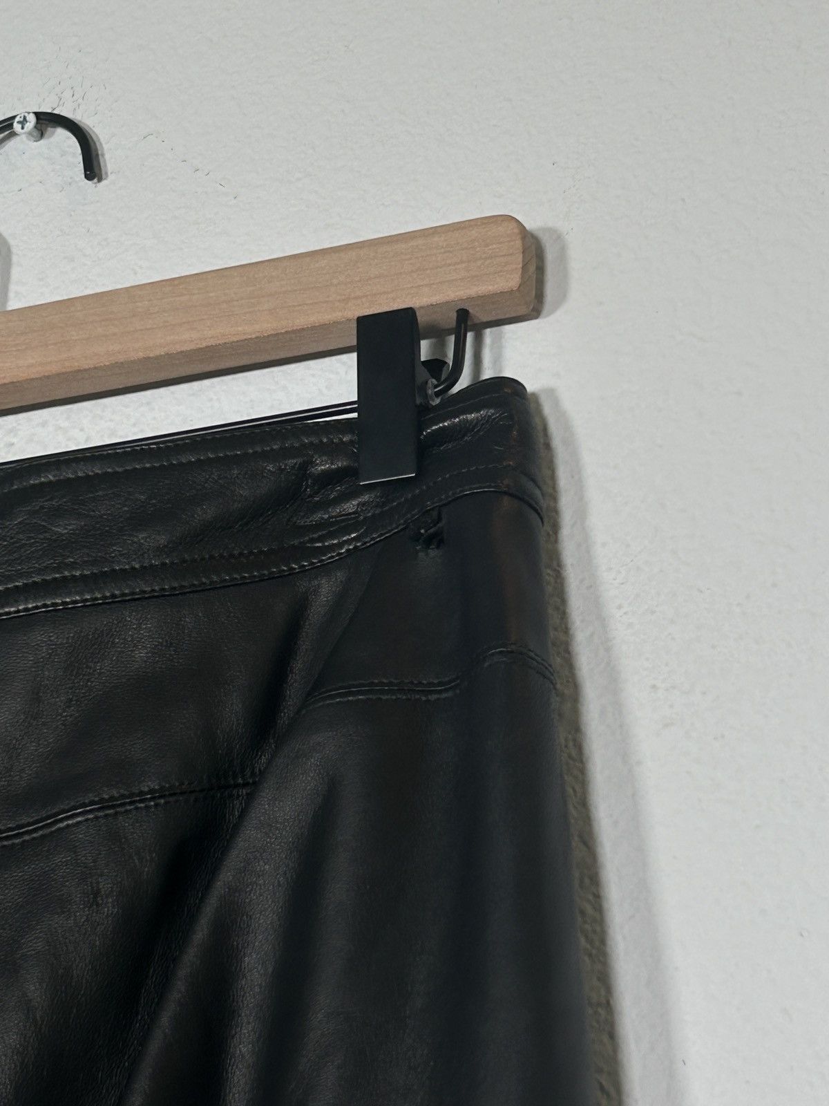Helmut Lang FW24 Lamb Leather Trousers Size US 30 / EU 46 - 6 Thumbnail