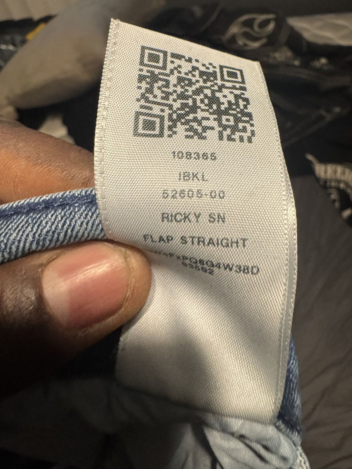 True Religion True Religion Ricky Straight Denim Size US 42 / EU 58 - 4 Thumbnail