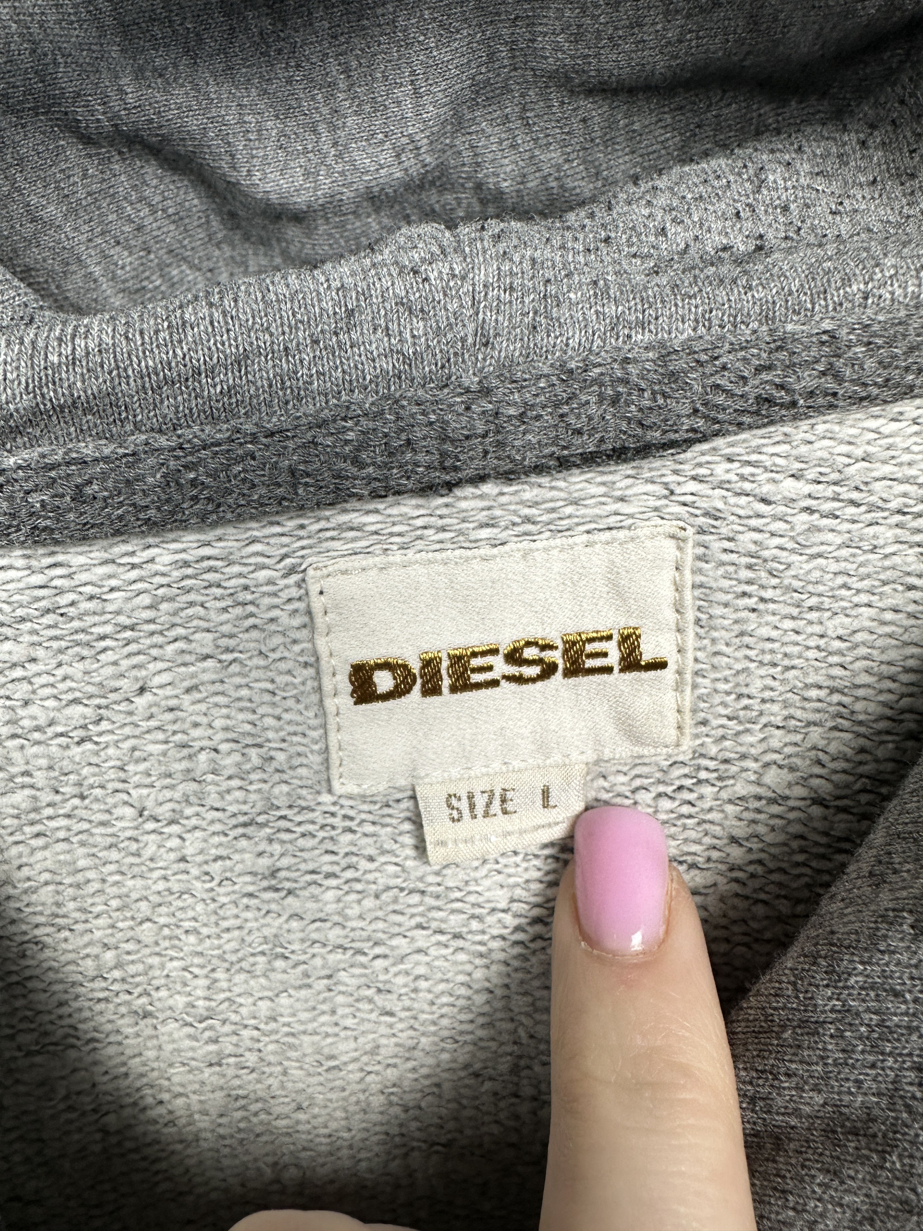 Diesel Diesel Vintage Mens Hoodie Size US L / EU 52-54 / 3 - 4 Thumbnail