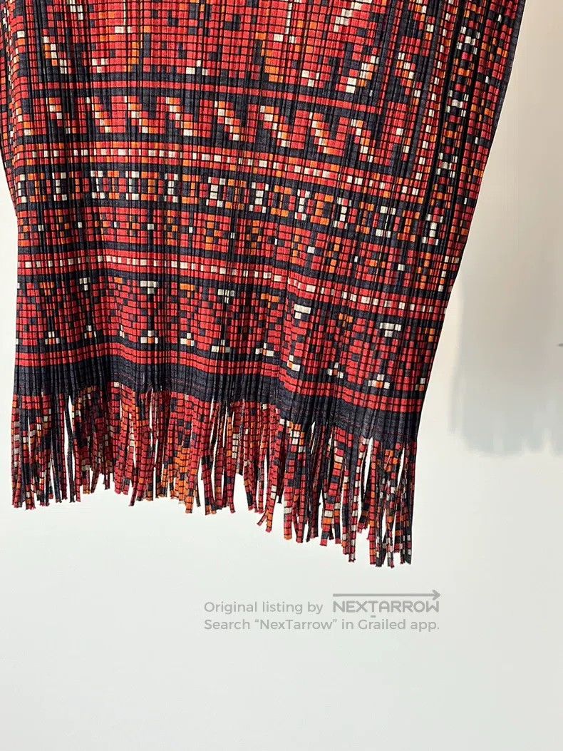 Issey Miyake Issey Miyake Vintage Totem Tassel Top Size XL / US 12-14 / IT 48-50 - 4 Thumbnail