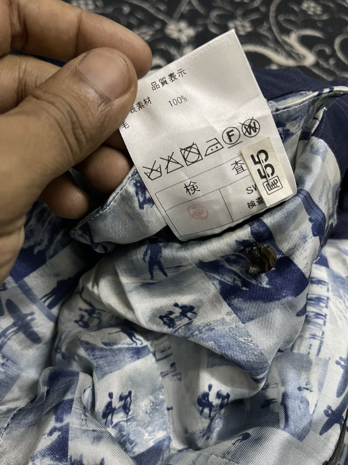 Loro Piana 90s LORO PIANA MOTS PLAID WOOL BLAZZER RARE DESIGN Size US M / EU 48-50 / 2 - 17 Thumbnail