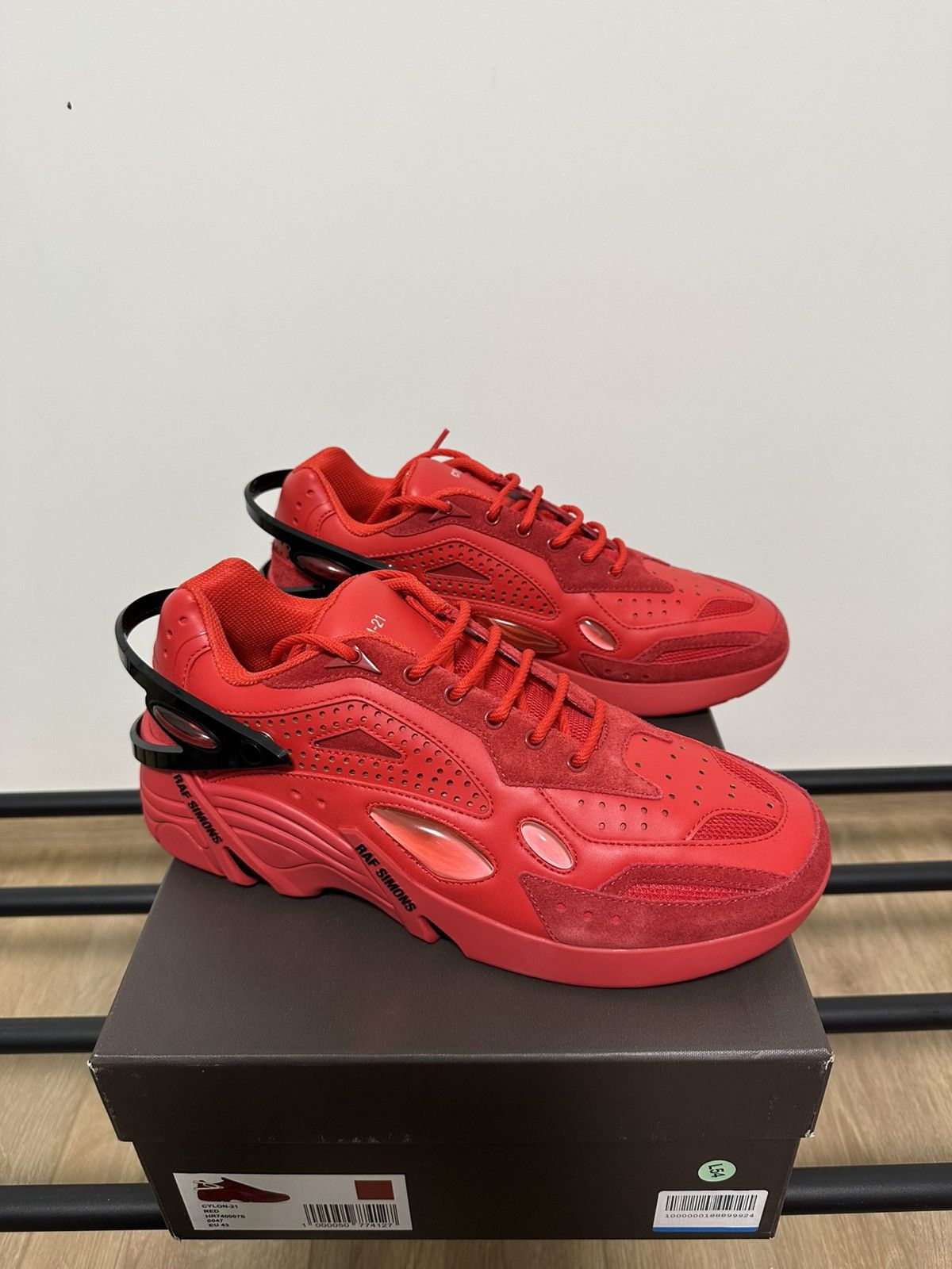 Raf Simons Raf Simons Cylon-21, Red, Size 41 Size US 8.5 / EU 41-42 - 4 Thumbnail