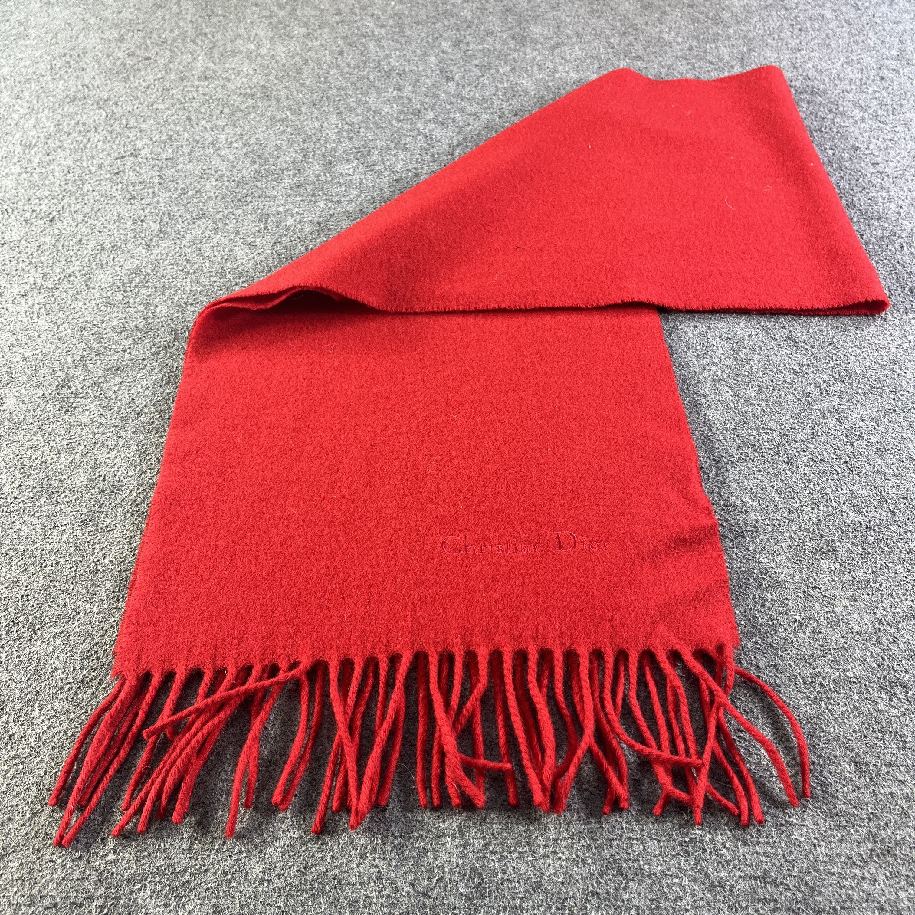 Vintage Christian Dior Scarf / Muffler / Neckwear T1125 Size ONE SIZE - 4 Thumbnail
