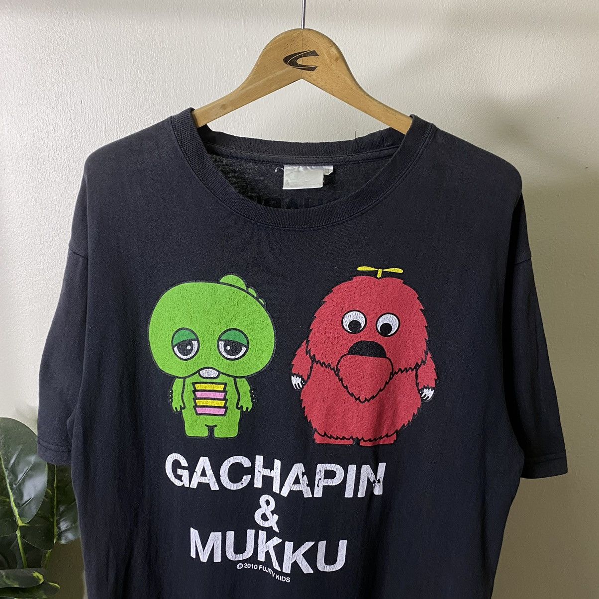 Anime × Japanese Brand × Vintage Vintage 2010 Gachapin & Mukku Anime Fuji TV Kids Tee Size US L / EU 52-54 / 3 - 2 Thumbnail