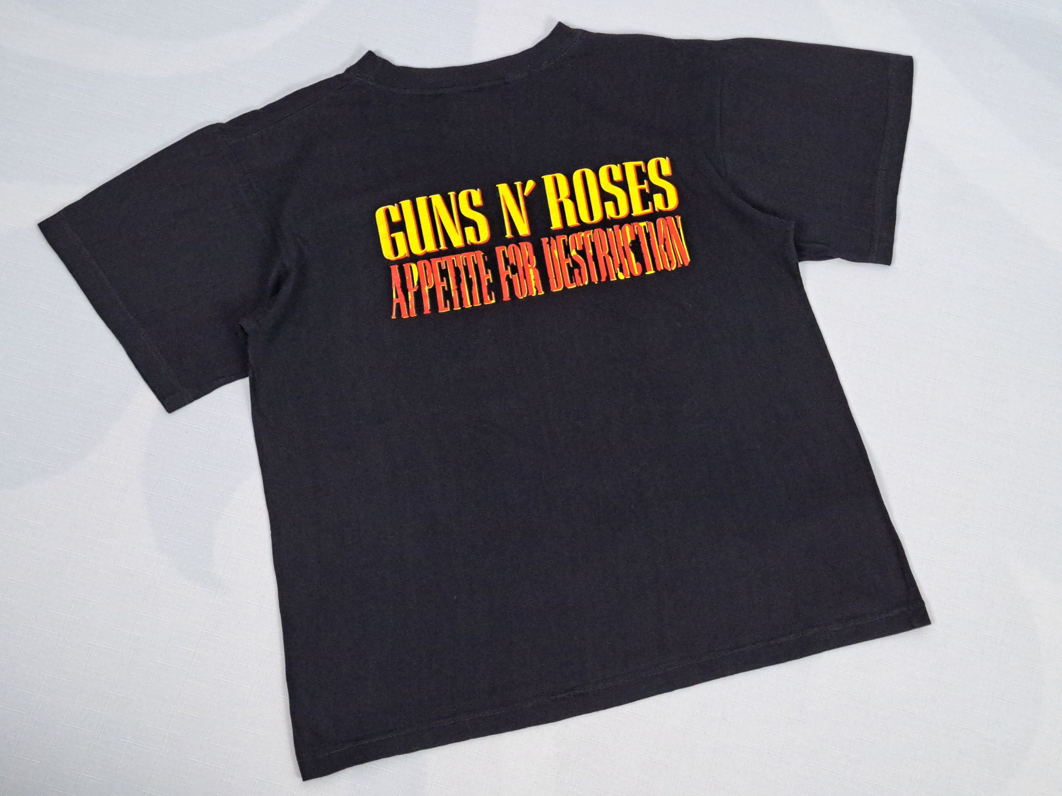 Vintage 1988 Guns N' Roses Appetite For Destruction T-shirt. Size US XL / EU 56 / 4 - 7 Thumbnail