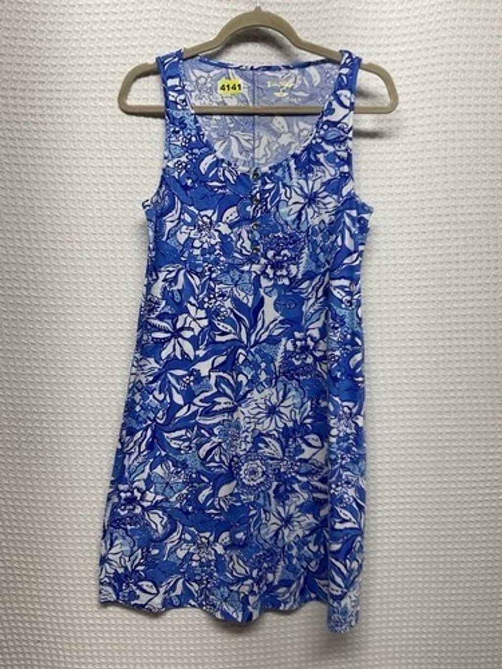 Lilly Pulitzer NWOT Lilly Pulitzer Lela Tang Henley Tank Mini Dress Women S Size S / US 4 / IT 40 - 1 Thumbnail