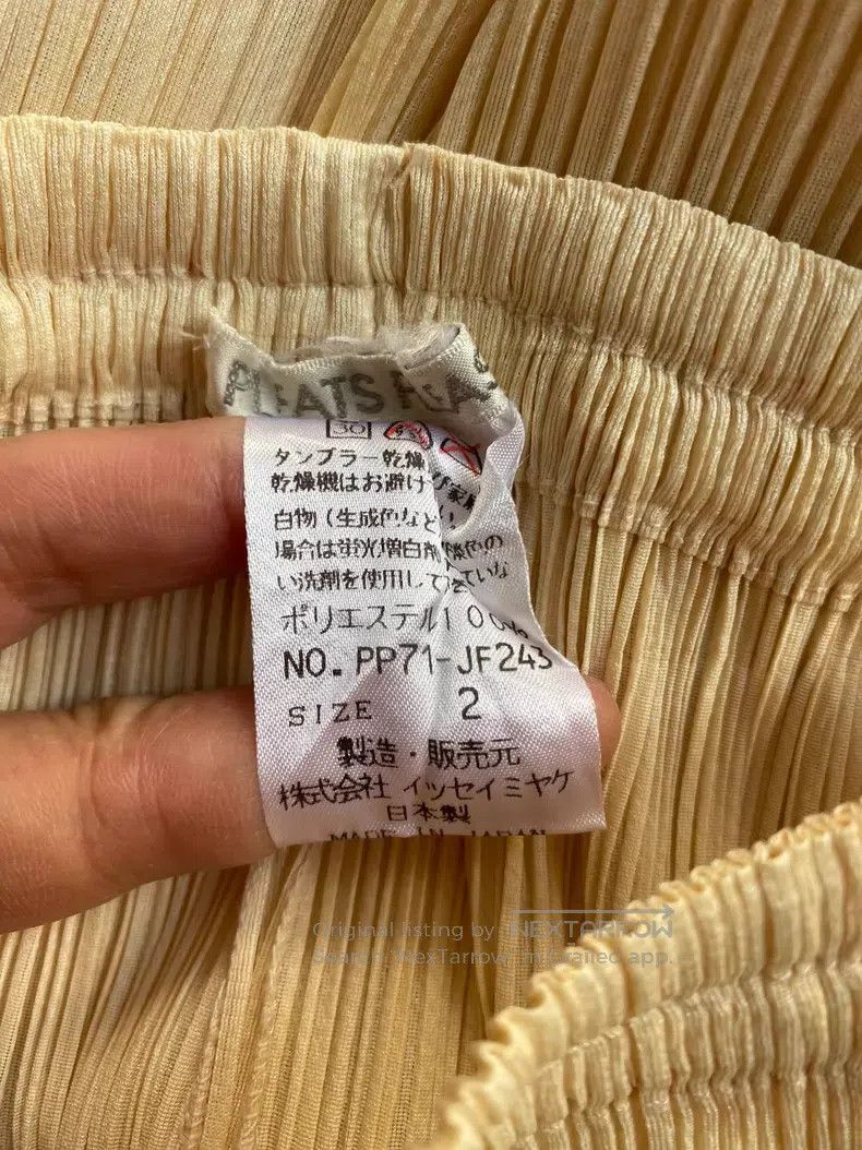 Issey Miyake Issey Miyake Yellow Coat Size L / US 10 / IT 46 - 5 Thumbnail