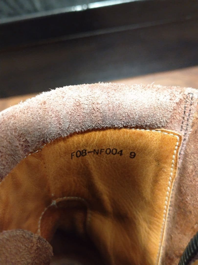 Number (N)ine AW08 "My Own Private Portland" Archive Leather Boots Size US 9 / EU 42 - 7 Thumbnail