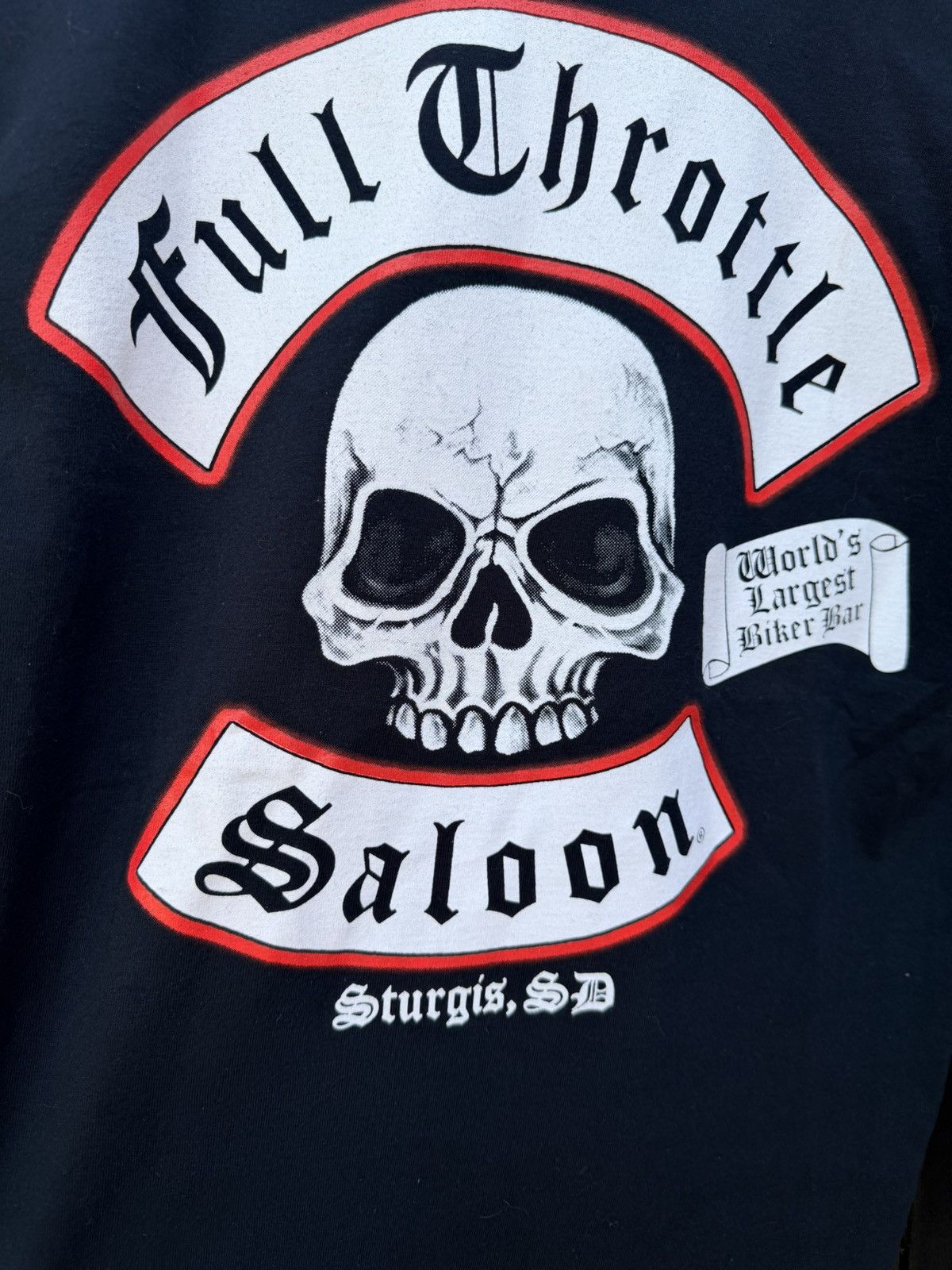 Vintage VTG Full Throttle Saloon Biker Bar tee Size Medium Size US M / EU 48-50 / 2 - 6 Thumbnail