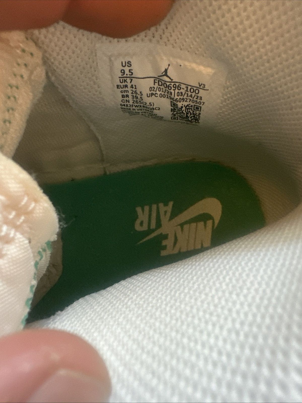 Nike × Union LA Jordan 1 High Elevate SP Union LA x Bephies Women’s Size 9.5 Size US 9.5 / IT 39.5 - 5 Thumbnail