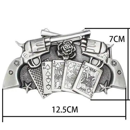 VIBE 115cm Cowboy Belt Size ONE SIZE - 4 Thumbnail