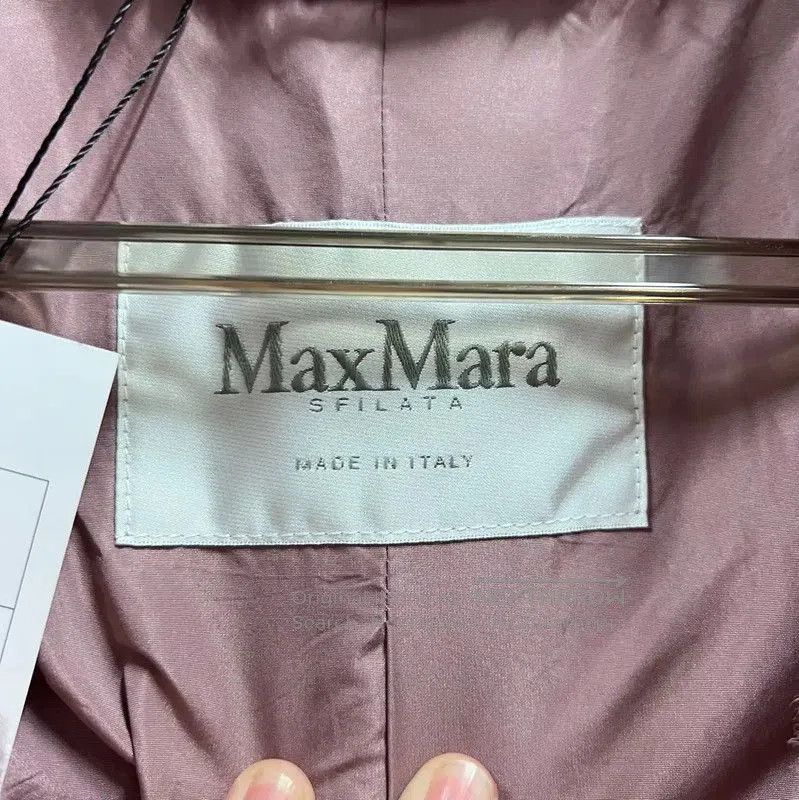Max Mara MaxMara Pink Wool Blend Long Coat . Size L / US 10 / IT 46 - 3 Thumbnail