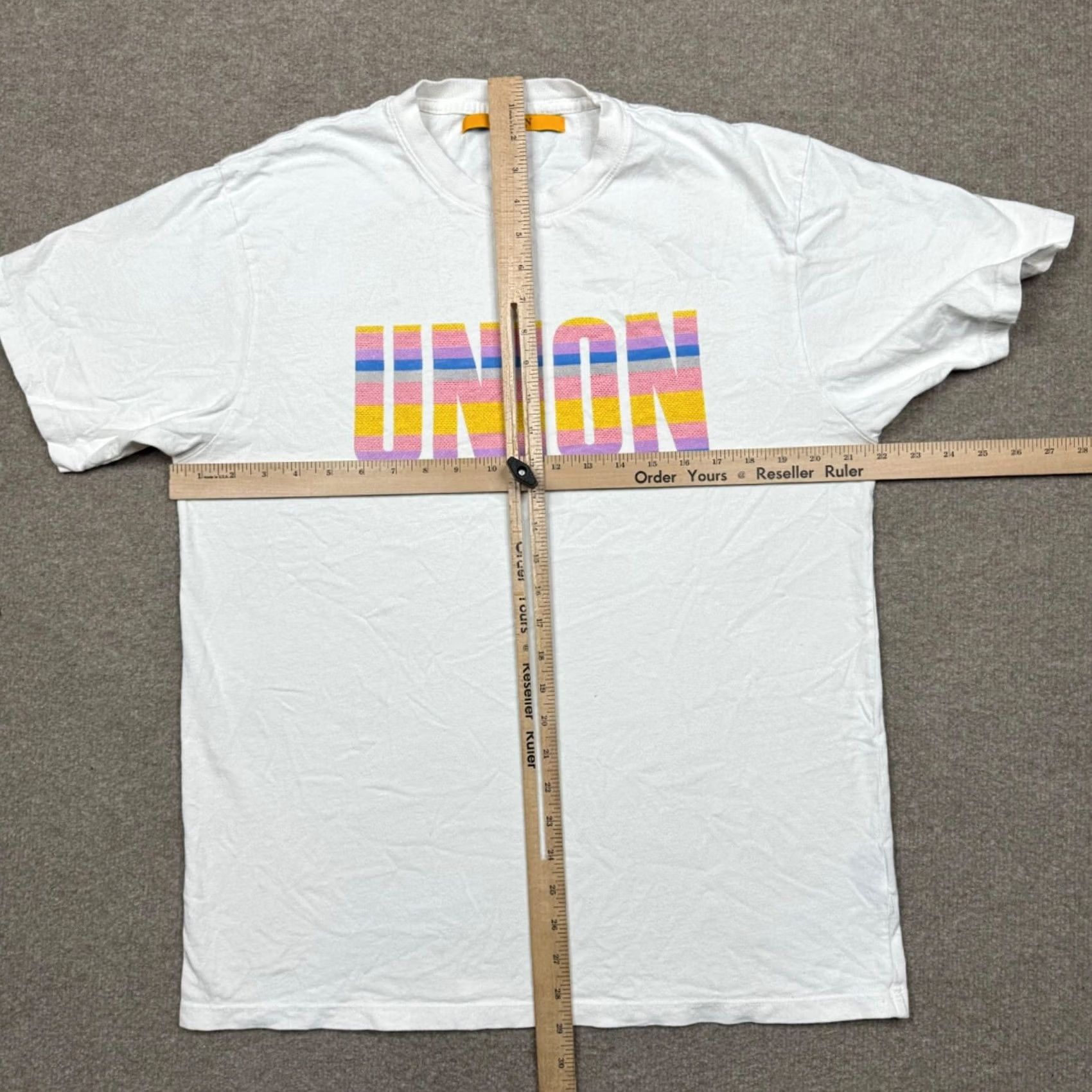 Union LA Union LA Shirt M White Short Sleeve Graphic Tee Streetwear Casual Size US M / EU 48-50 / 2 - 4 Thumbnail