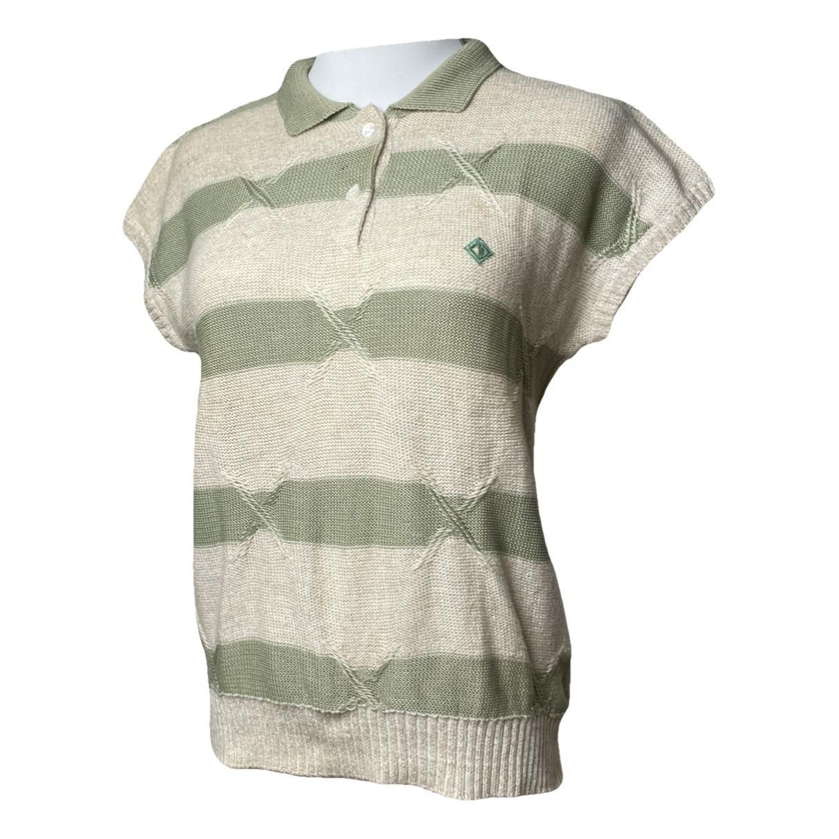Dior J'A Beige Linen Top Size M / US 6-8 / IT 42-44 - 1 Thumbnail