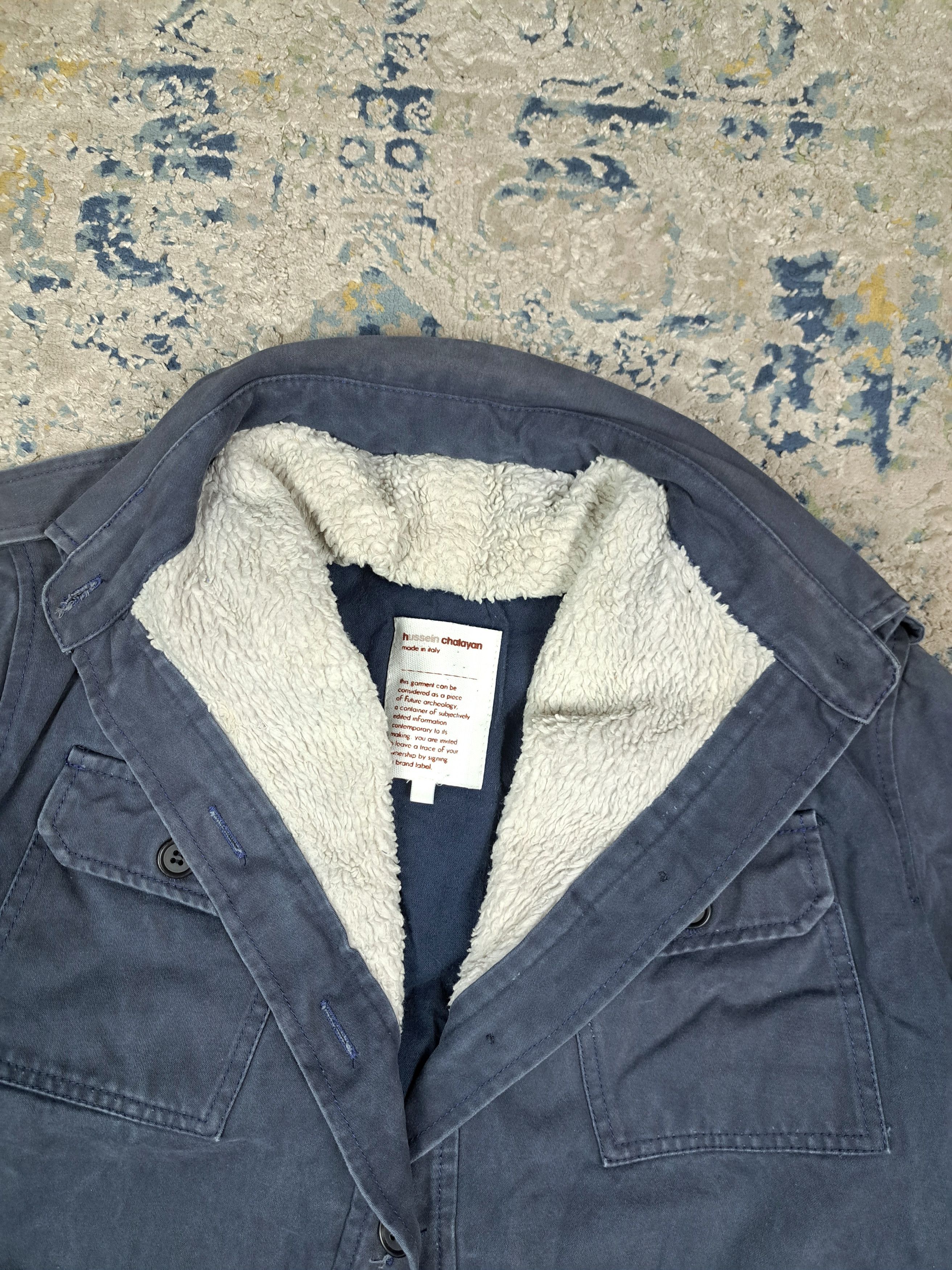 Hussein Chalayan AW05 Neck Warmer Convertible Military Jacket Archive Size US M / EU 48-50 / 2 - 2 Thumbnail