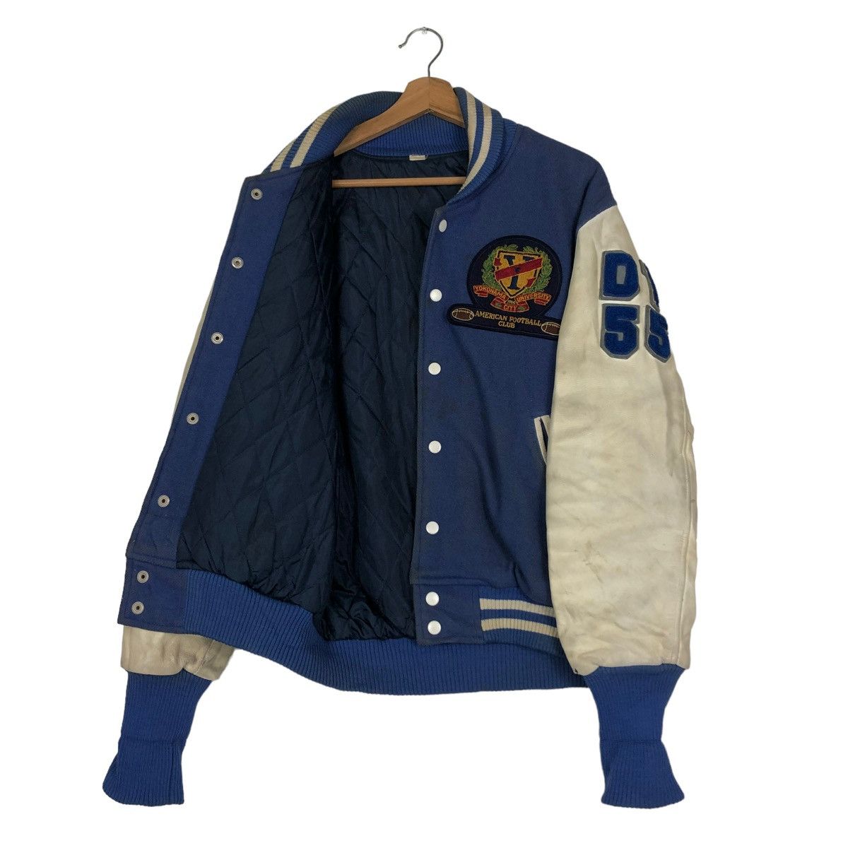 Vintage 🔥VINTAGE 1984 YOKOHAMA UNIVERSITY AMERICAN FOOTBALL CLUB Size US L / EU 52-54 / 3 - 11 Thumbnail