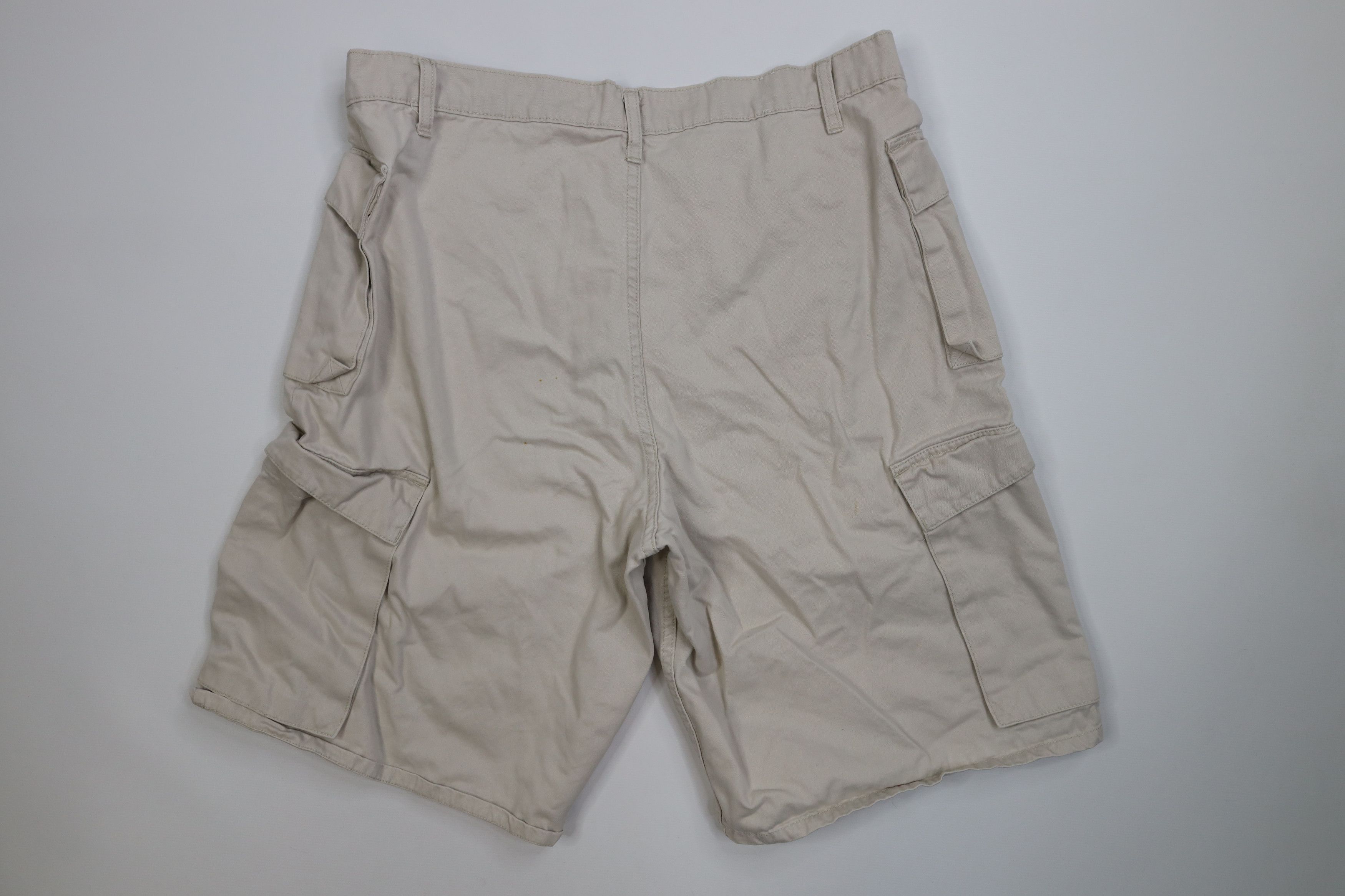 Levi's Vintage 90 Levis Silvertab Loose Fit Big Pocket Cargo Shorts Size US 36 / EU 52 - 9 Thumbnail