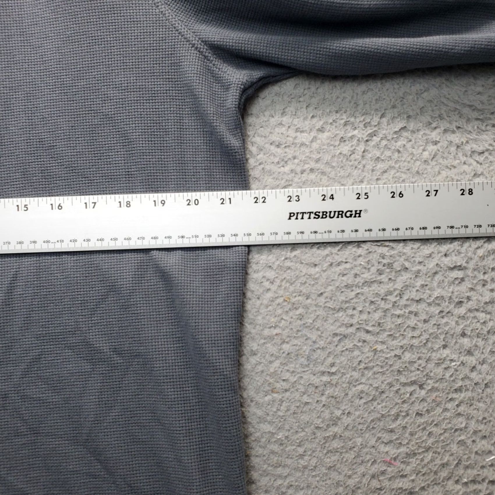 Banana Republic Banana Republic Mens Golf Sweatshirt Shirt L Gray 1/4 Zip Raglan Mock Neck Performance Athletic Size US L / EU 52-54 / 3 - 6 Thumbnail
