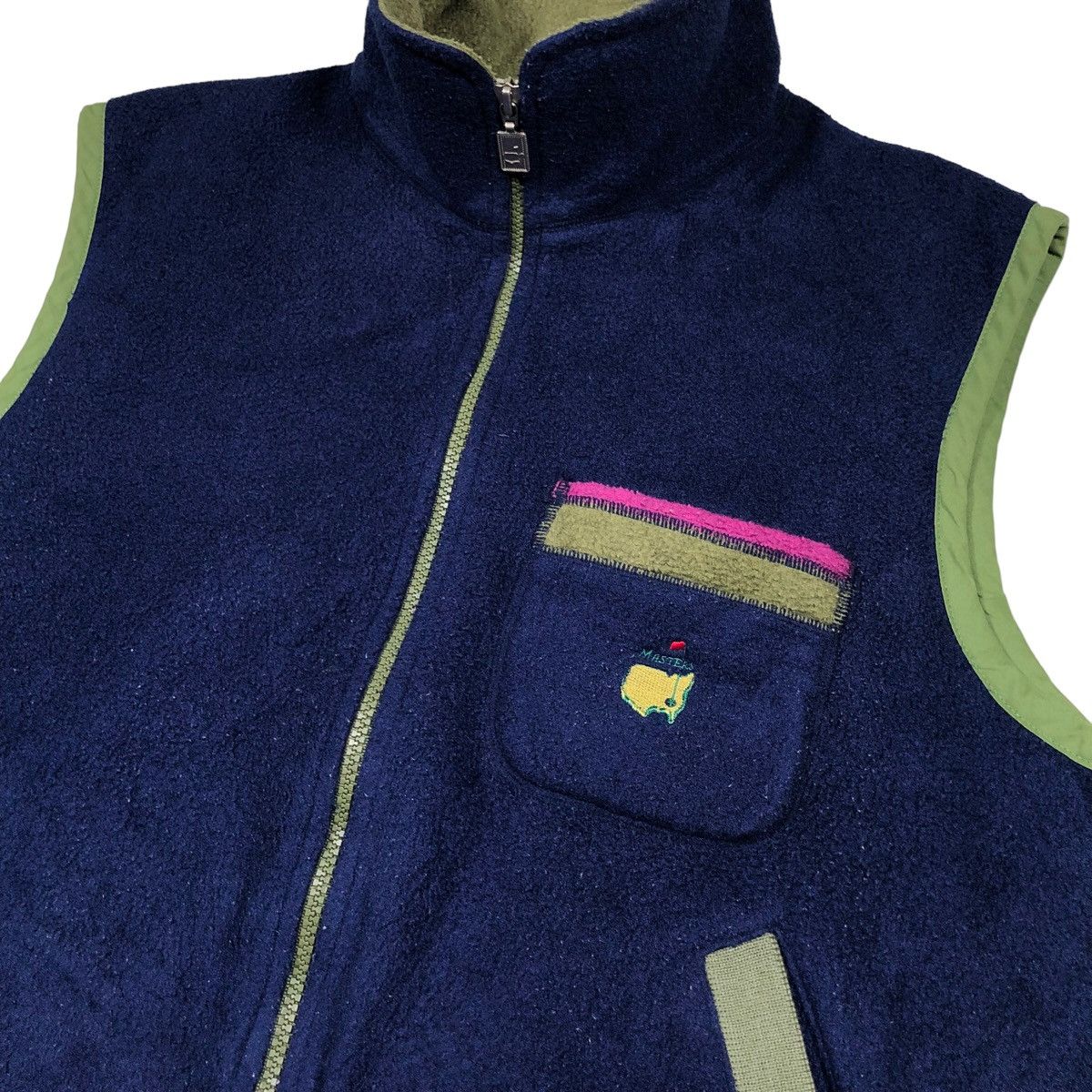 The Masters 90s Masters Augusta Fleece Vest Size US L / EU 52-54 / 3 - 3 Thumbnail
