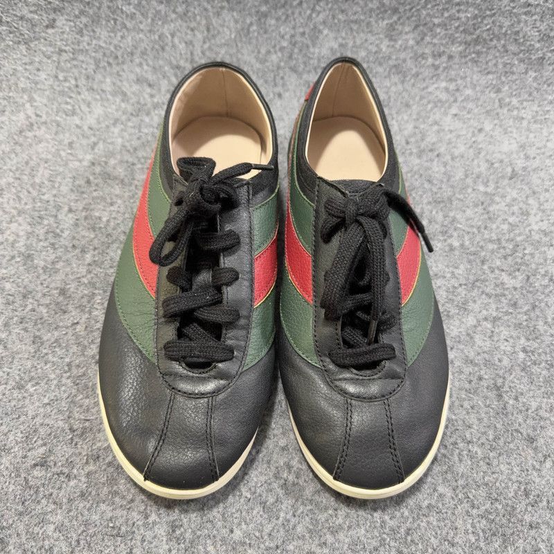 Gucci Gucci Falacer Leather Low-Top Fashion Sneakers Size US 6.5 / EU 39-40 - 2 Thumbnail