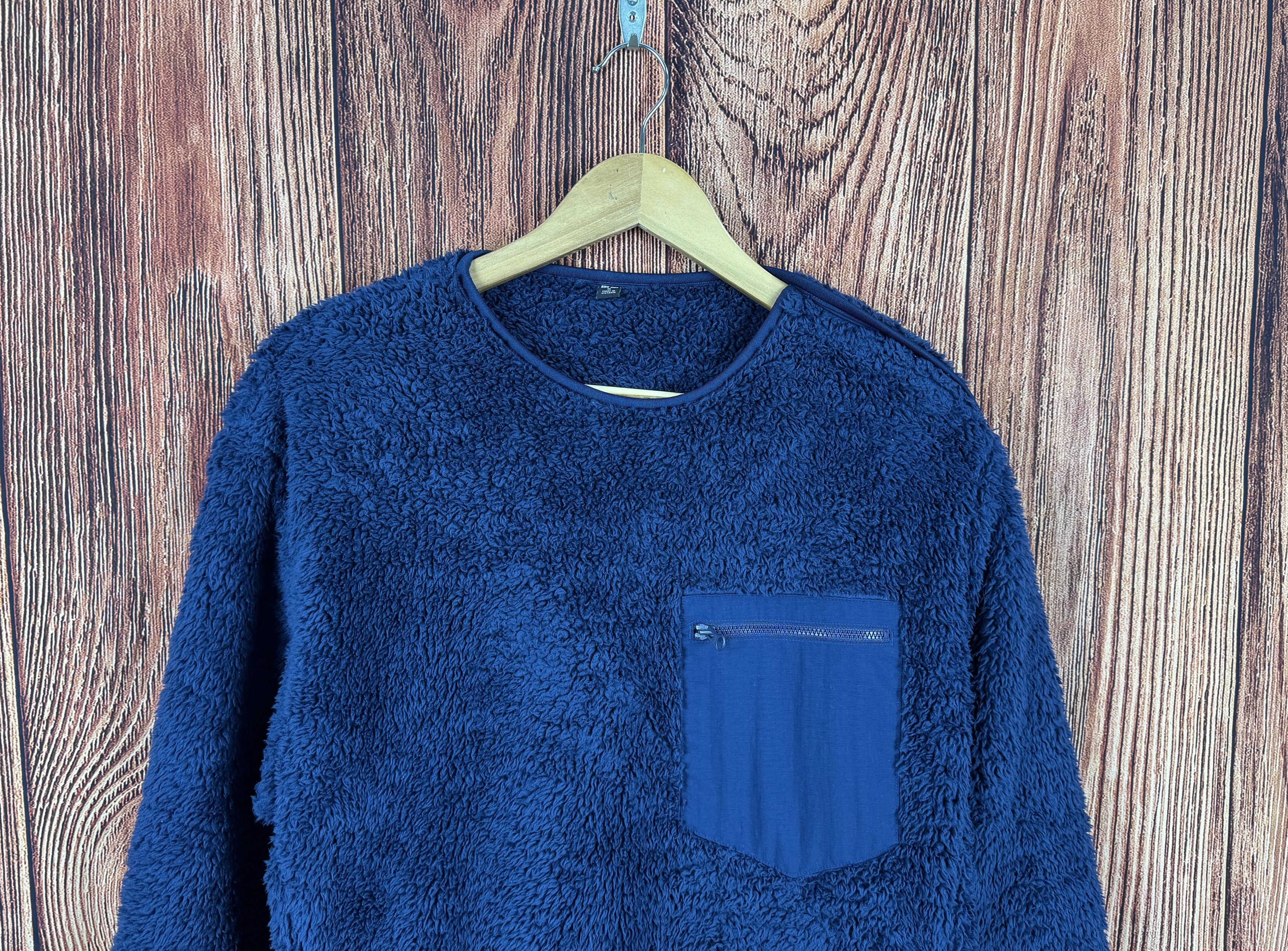 Uniqlo Uniqlo Fleece Pullover Sherpa Sweater Size US M / EU 48-50 / 2 - 2 Thumbnail