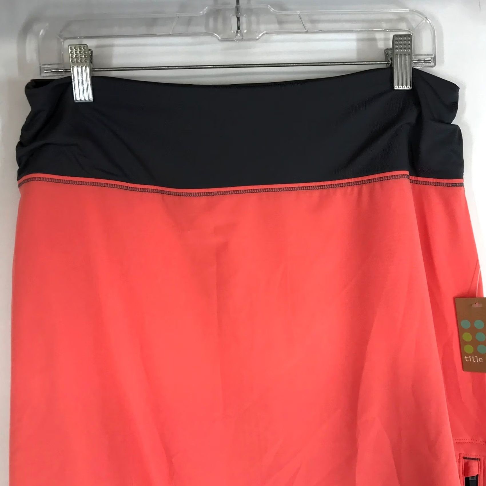 Vintage VINTAGE Title Nine Coral Athletic Skirt Shorts Womens M Size 32" / US 10 / IT 46 - 2 Thumbnail