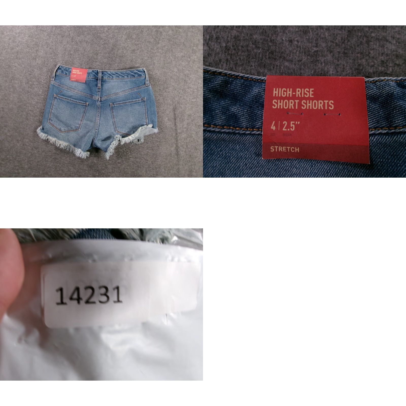 Mossimo Mossimo Cut Off Shorts Women 4 Blue Jorts Distressed Biker Daisy Duke Booty NEW Shirt Category? Size 27" / US 4 / IT 40 - 9 Thumbnail