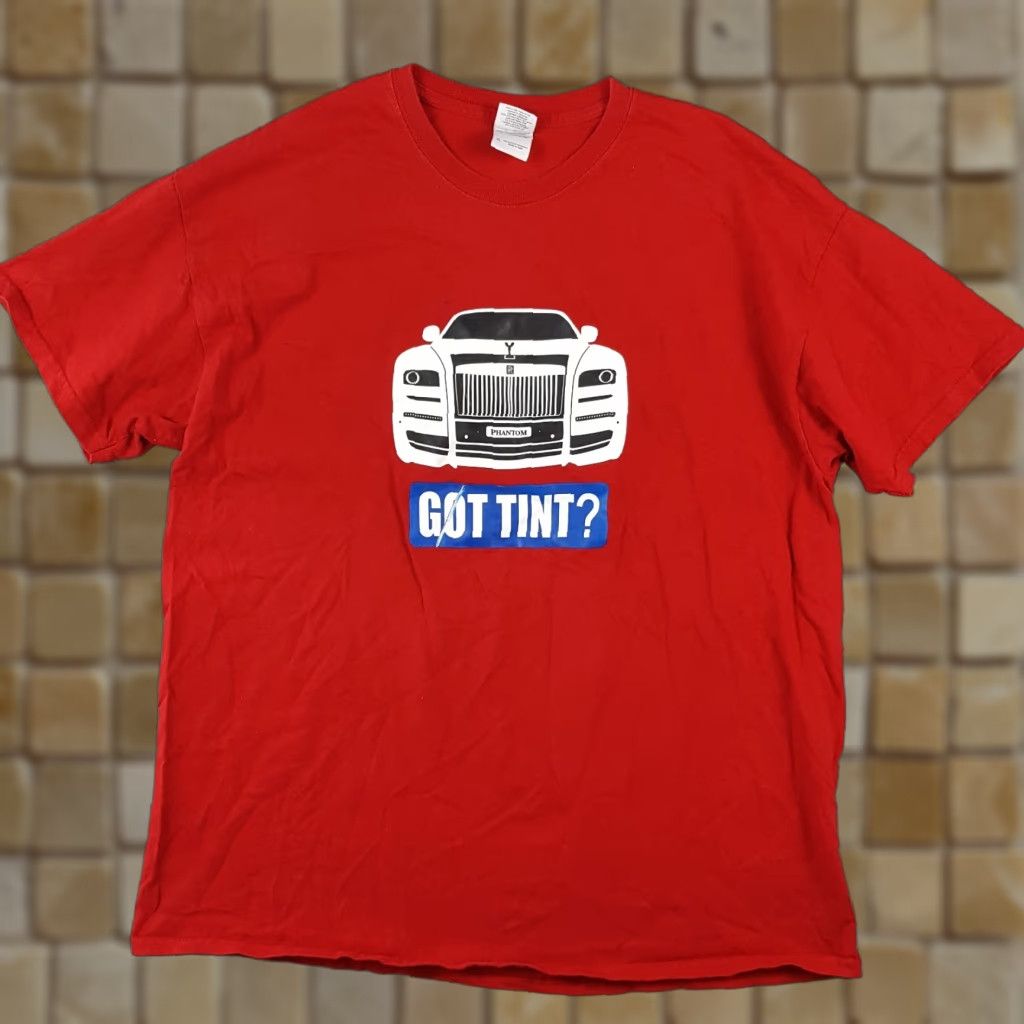 Gildan VINTAGE Gildan T-Shirt Men's XL Red 90s Cars Y2K Luxury Retro Summer Size US XL / EU 56 / 4 - 1 Thumbnail